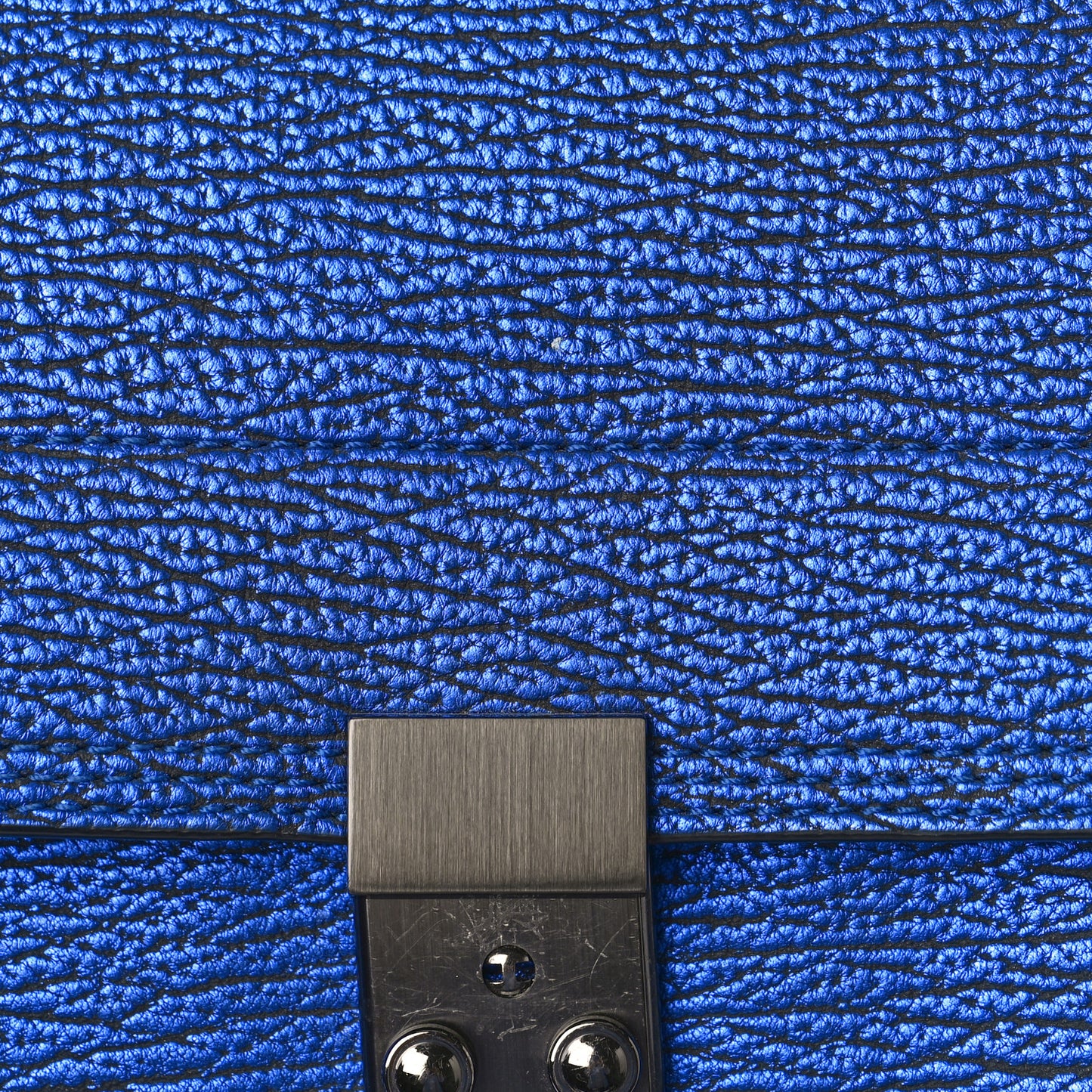 Textured Calfskin Pashli Backpack Electric Blue