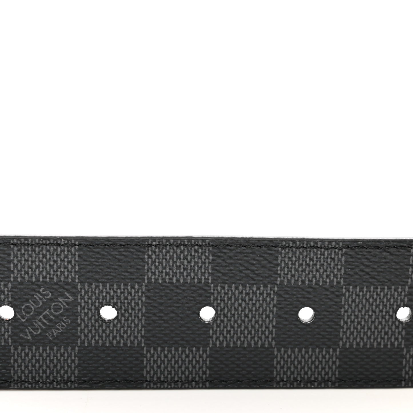 Damier Graphite 40mm LV Initiales Belt 110 44