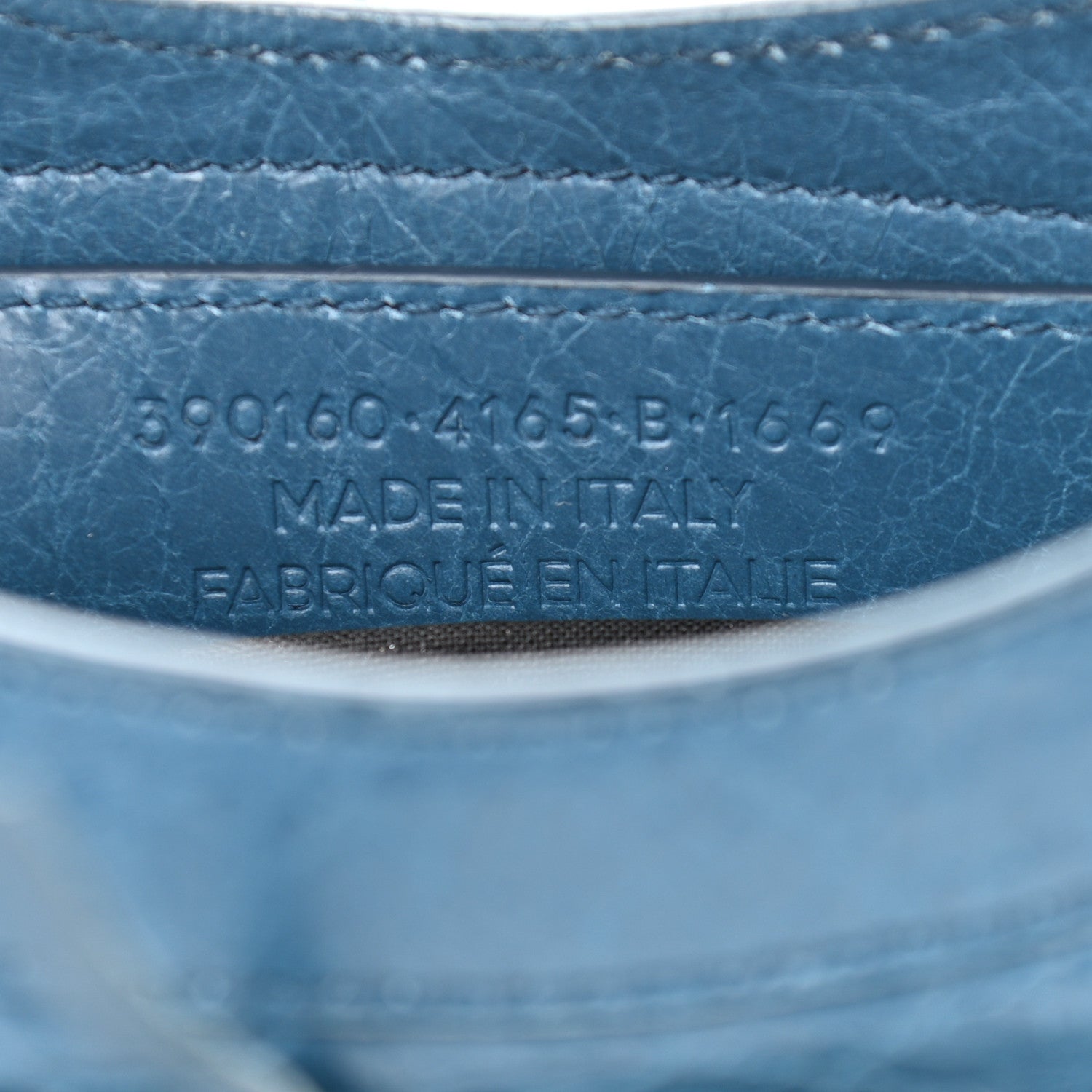 Balenciaga Chevre Gold Metallic Edge Hardware Mini City Blue Profond 7 of 12