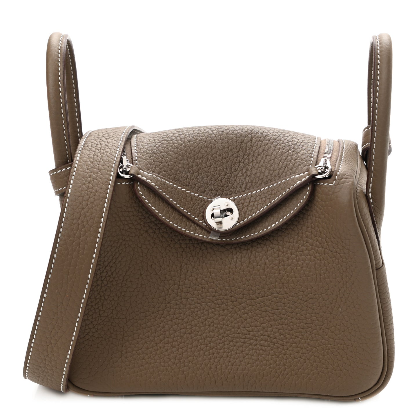 Taurillon Clemence Mini Lindy 20 Etoupe