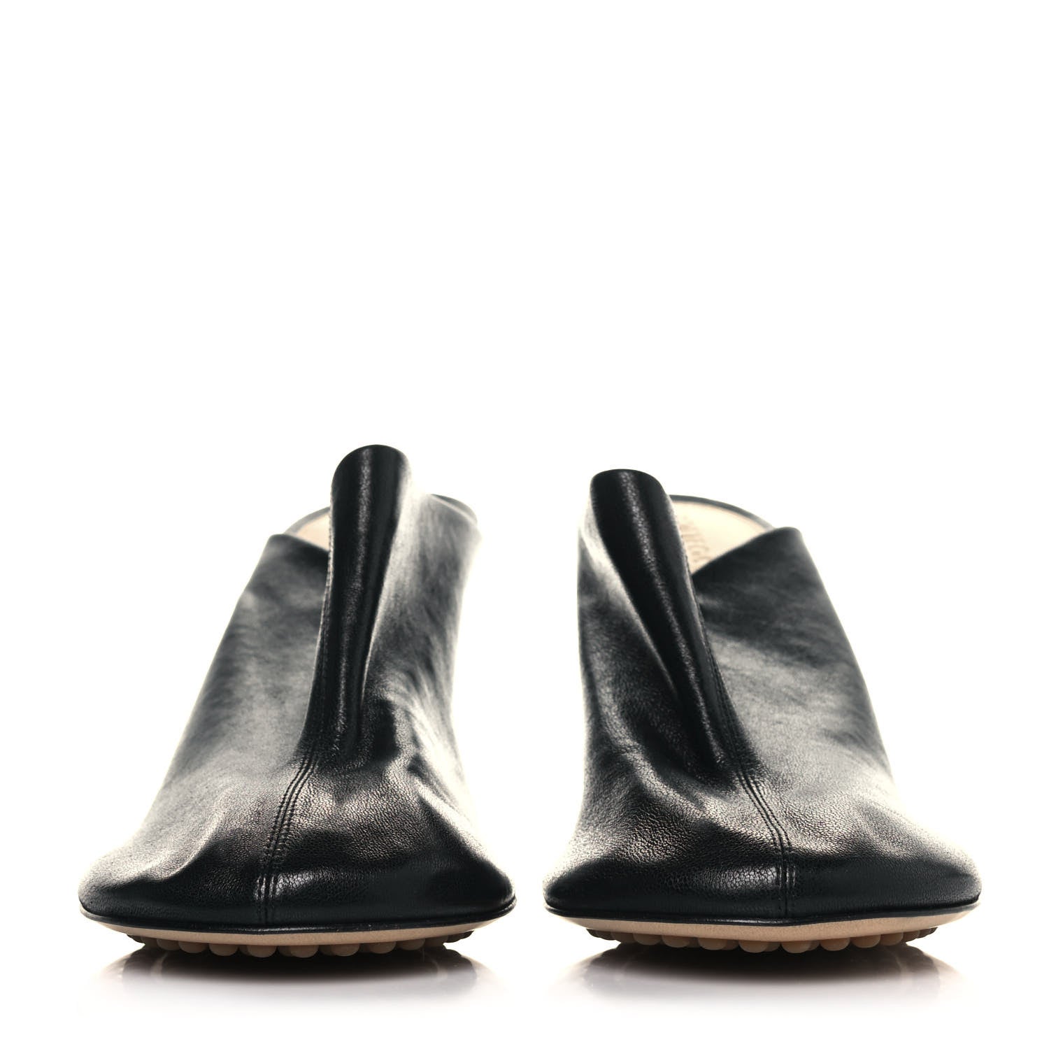 Bottega Veneta Stretch Nappa Dot Pumps 38 Black 2 of 8