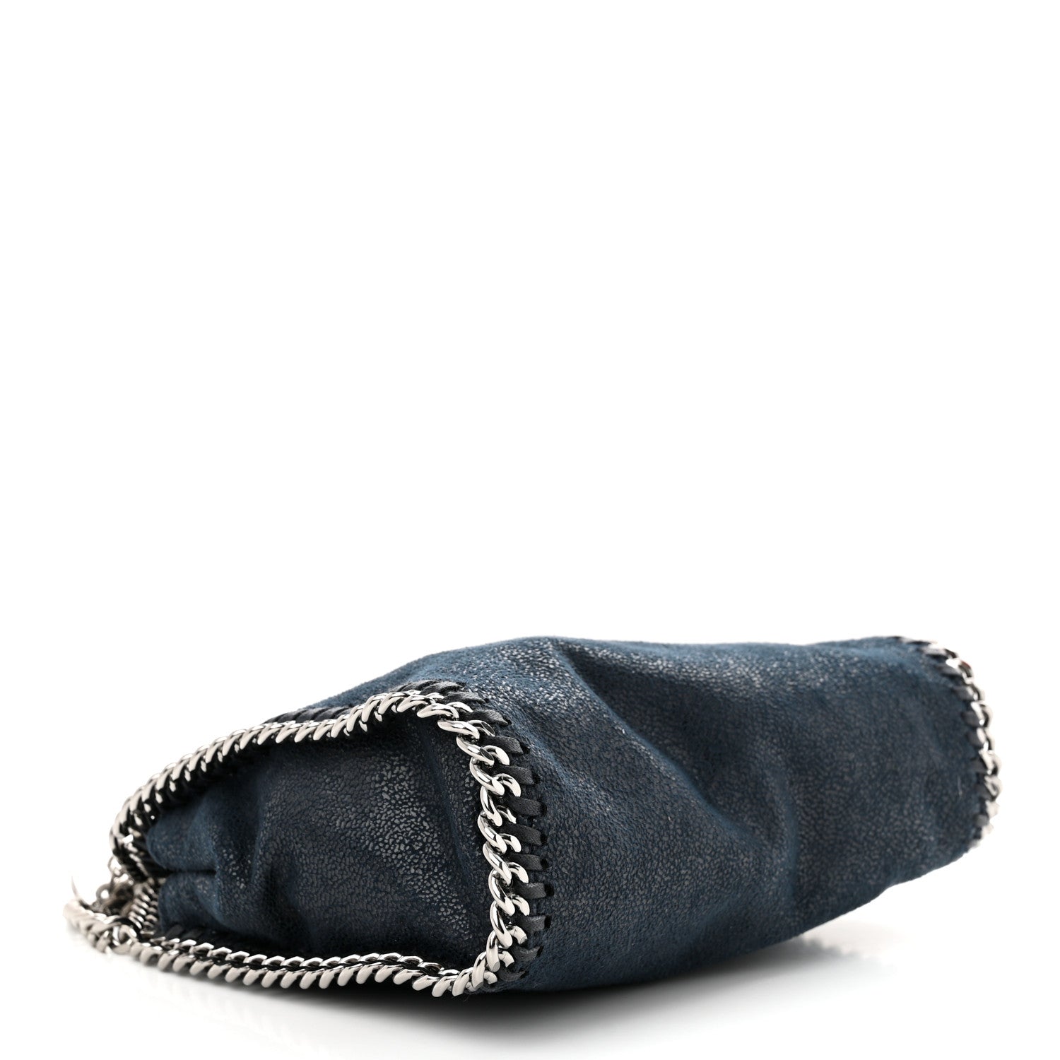 Stella McCartney Shaggy Deer Tiny Falabella Tote Navy 4 of 9