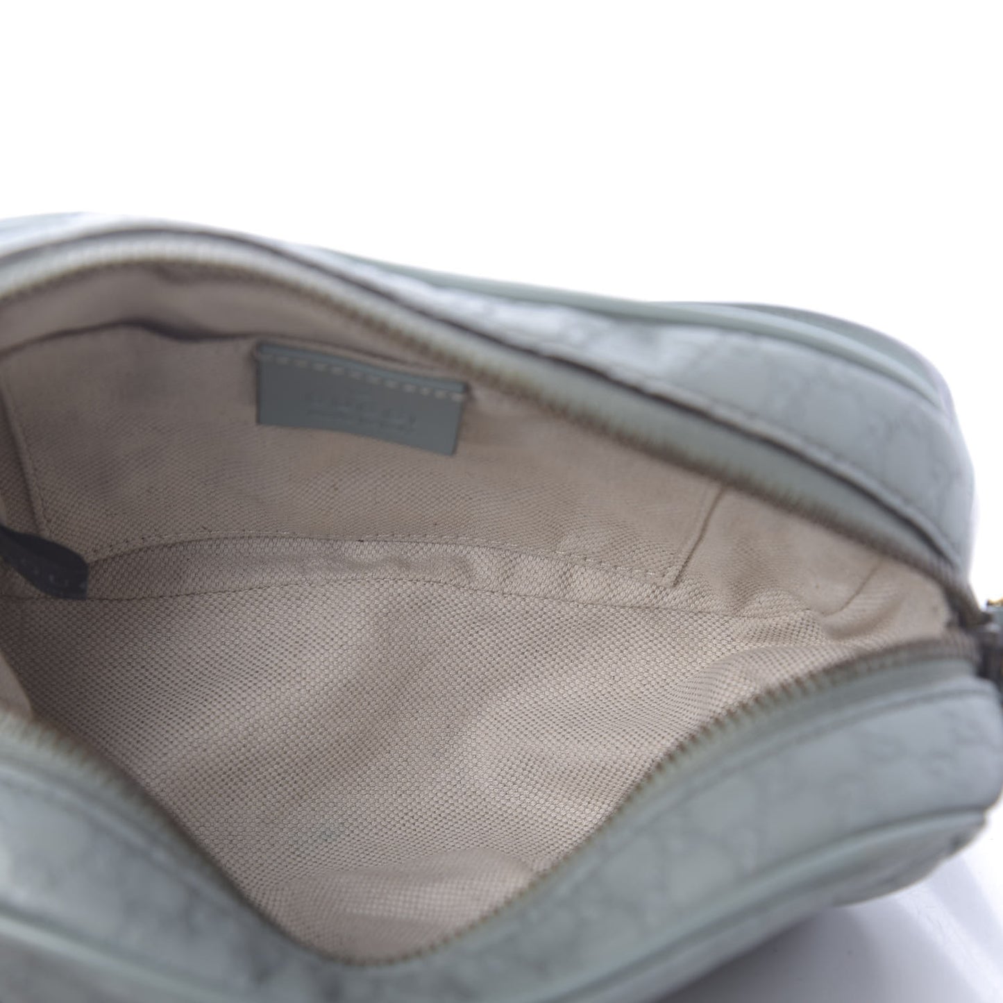 Soft Microguccissima Sunshine Disco Crossbody Bag Blue