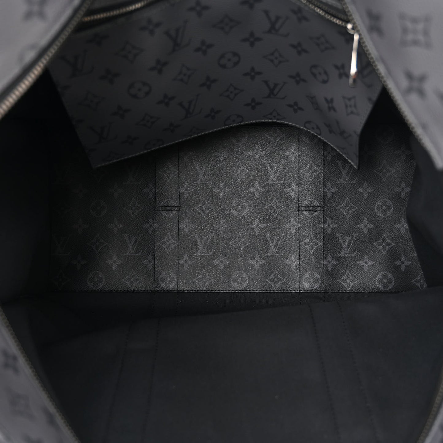 Monogram Eclipse Cabas Zippe GM Black