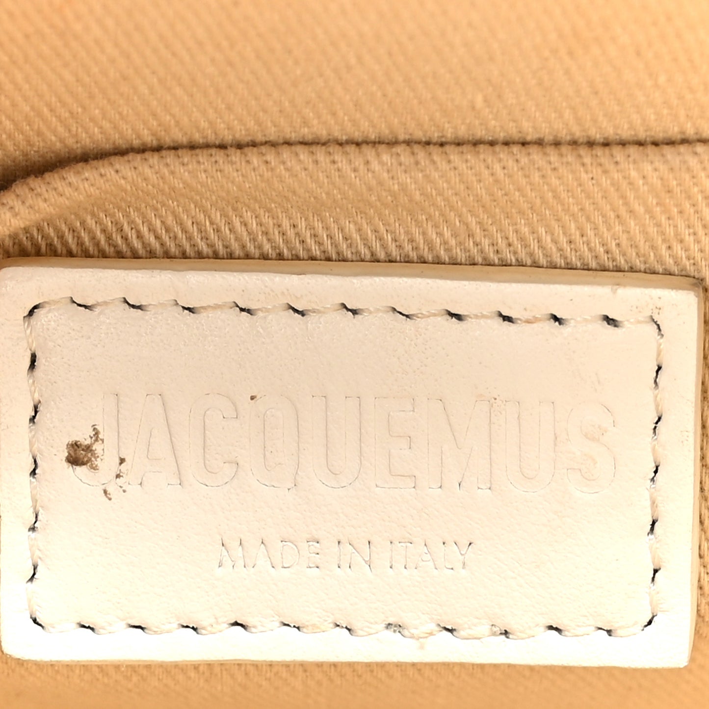 Smooth Calfskin Le Grand Chiquito White