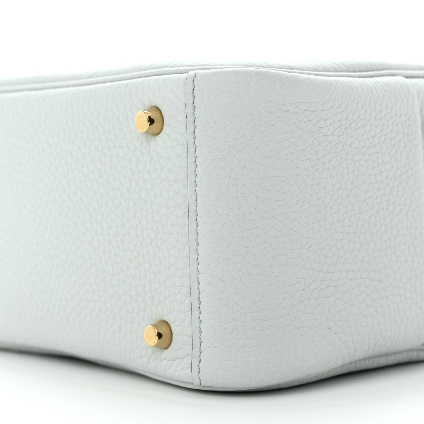 Taurillon Clemence Mini Lindy 20 Bleu Pale