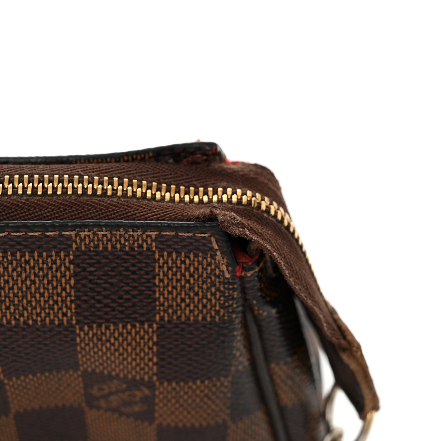 Louis Vuitton Damier Ebene Eva Clutch 13 of 15