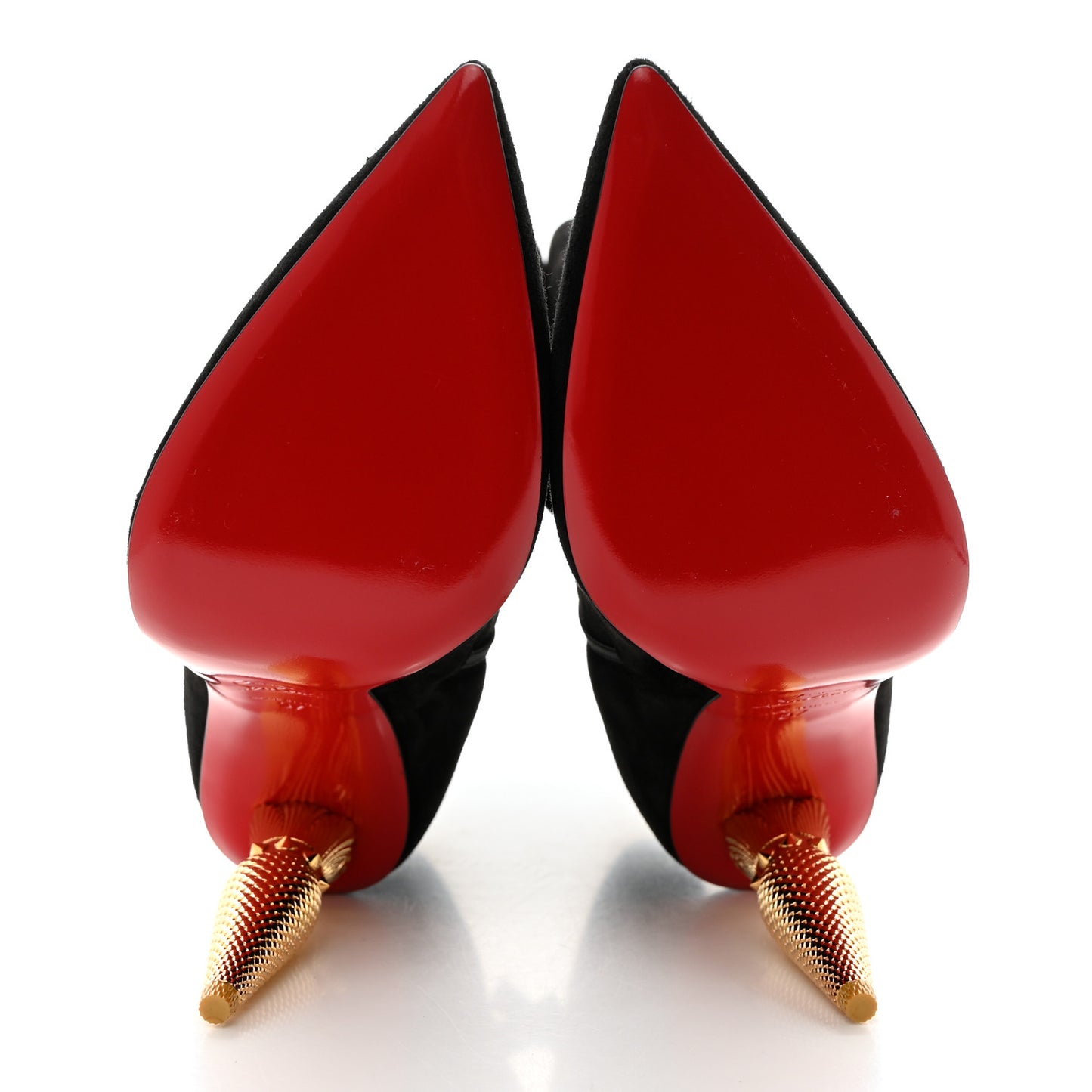 Suede Lipbooty 100 Booties 37 Black