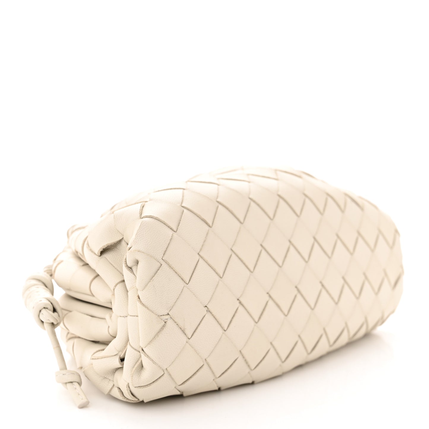 Nappa Intrecciato The Mini Pouch Chalk