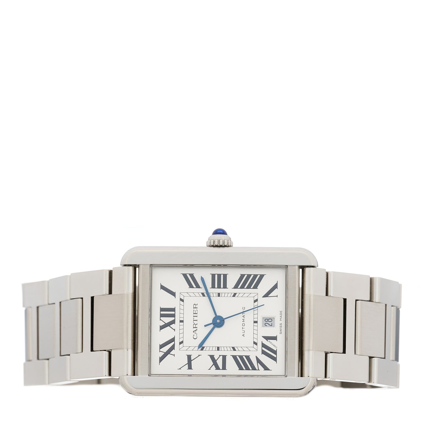 Stainless Steel 31mm Tank Solo Automatic Watch