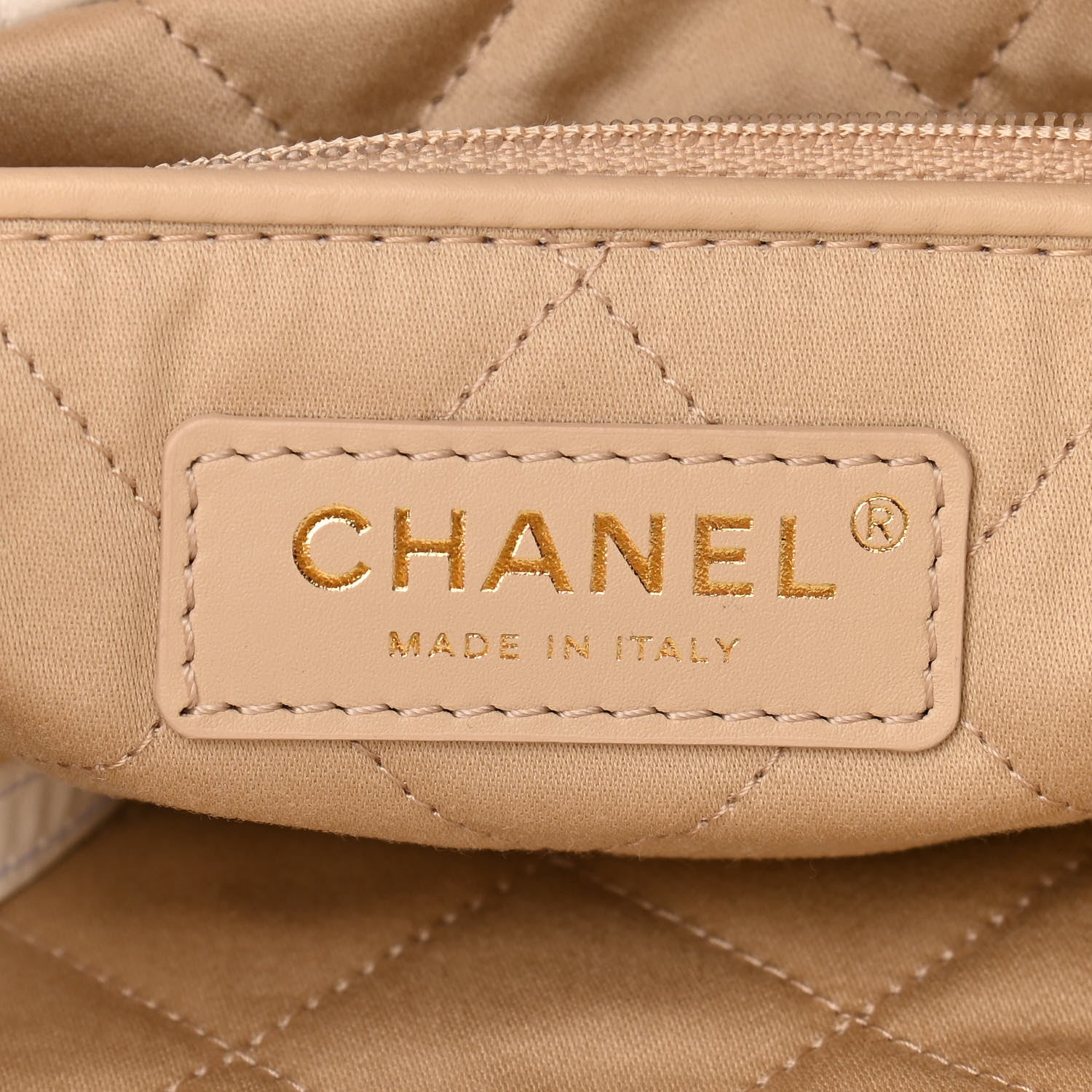 Chanel Shiny Calfskin Quilted Small Chanel 22 White 7 of 11