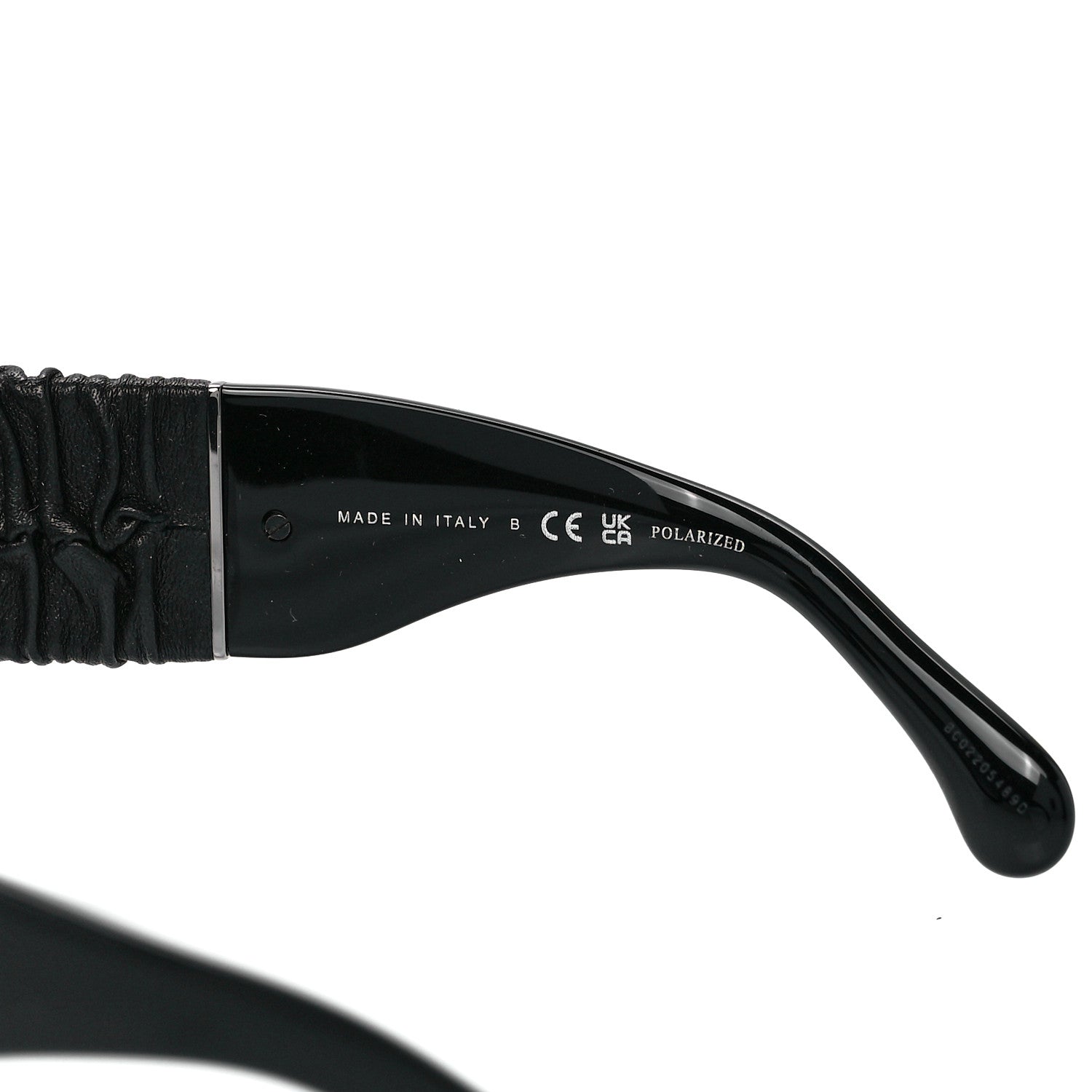 Chanel Acetate Calfskin Polarized Square Sunglasses 5473-Q-A Black 6 of 8