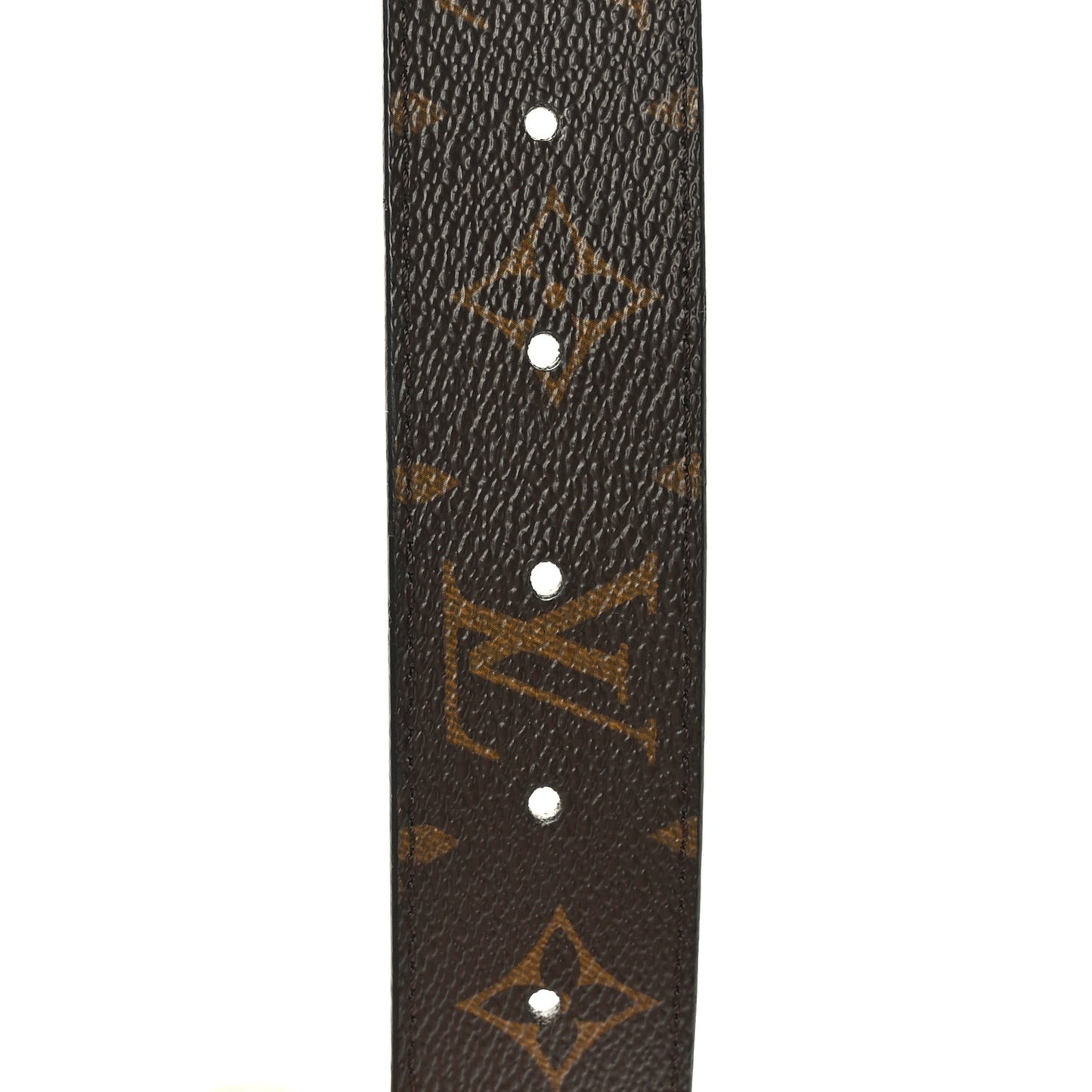 Monogram Epi 35mm LV Circle Reversible Belt 75 30 Black