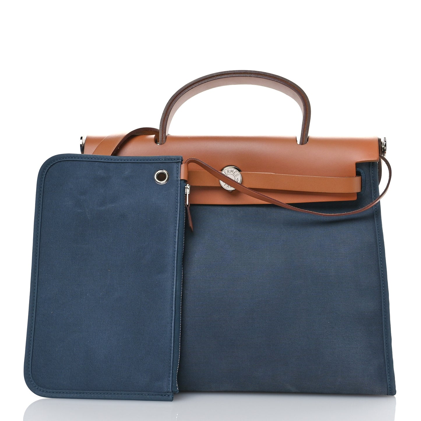 Toile Vache Hunter Herbag Zip 31 PM Azur Natural