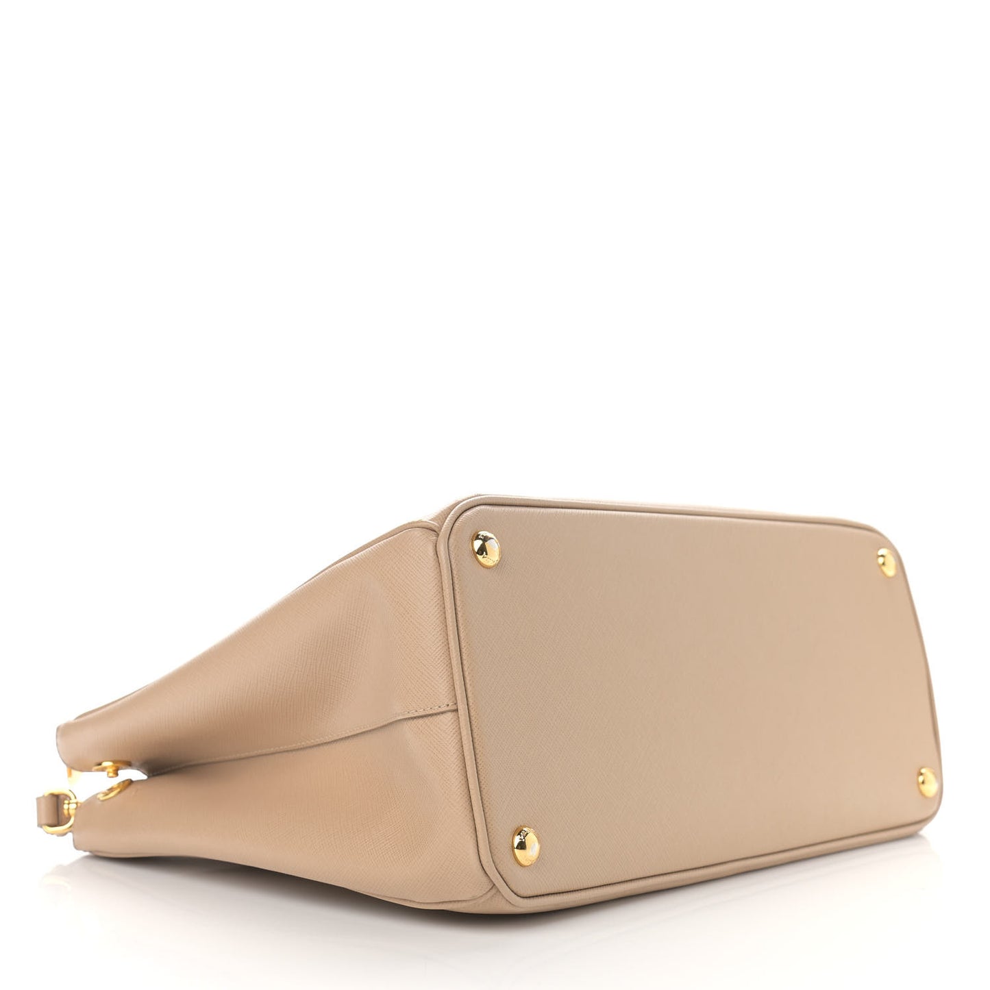 Saffiano Medium Galleria Double Zip Tote Sabbia