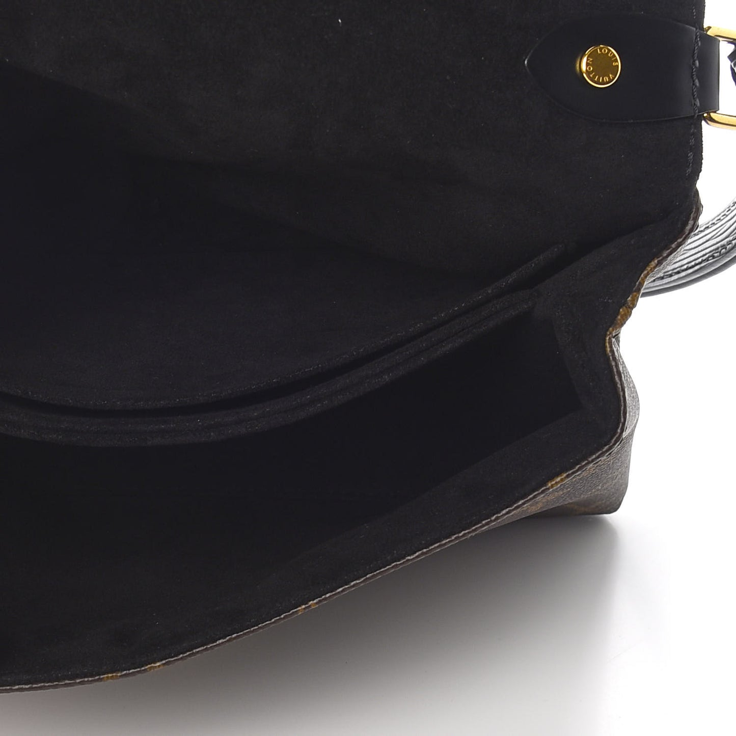 Epi Monogram Saint Michel Black
