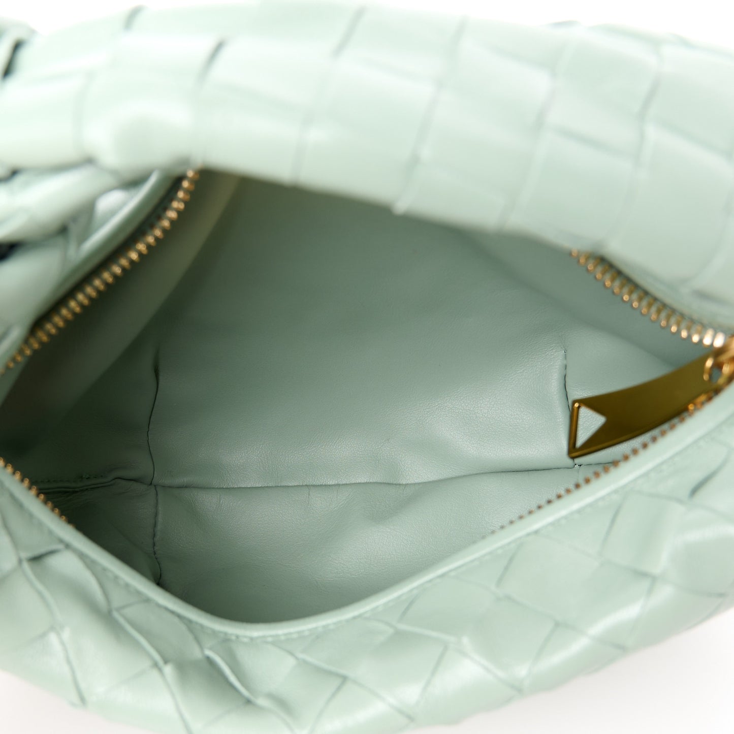 Nappa Intrecciato Mini Jodie New Sauge