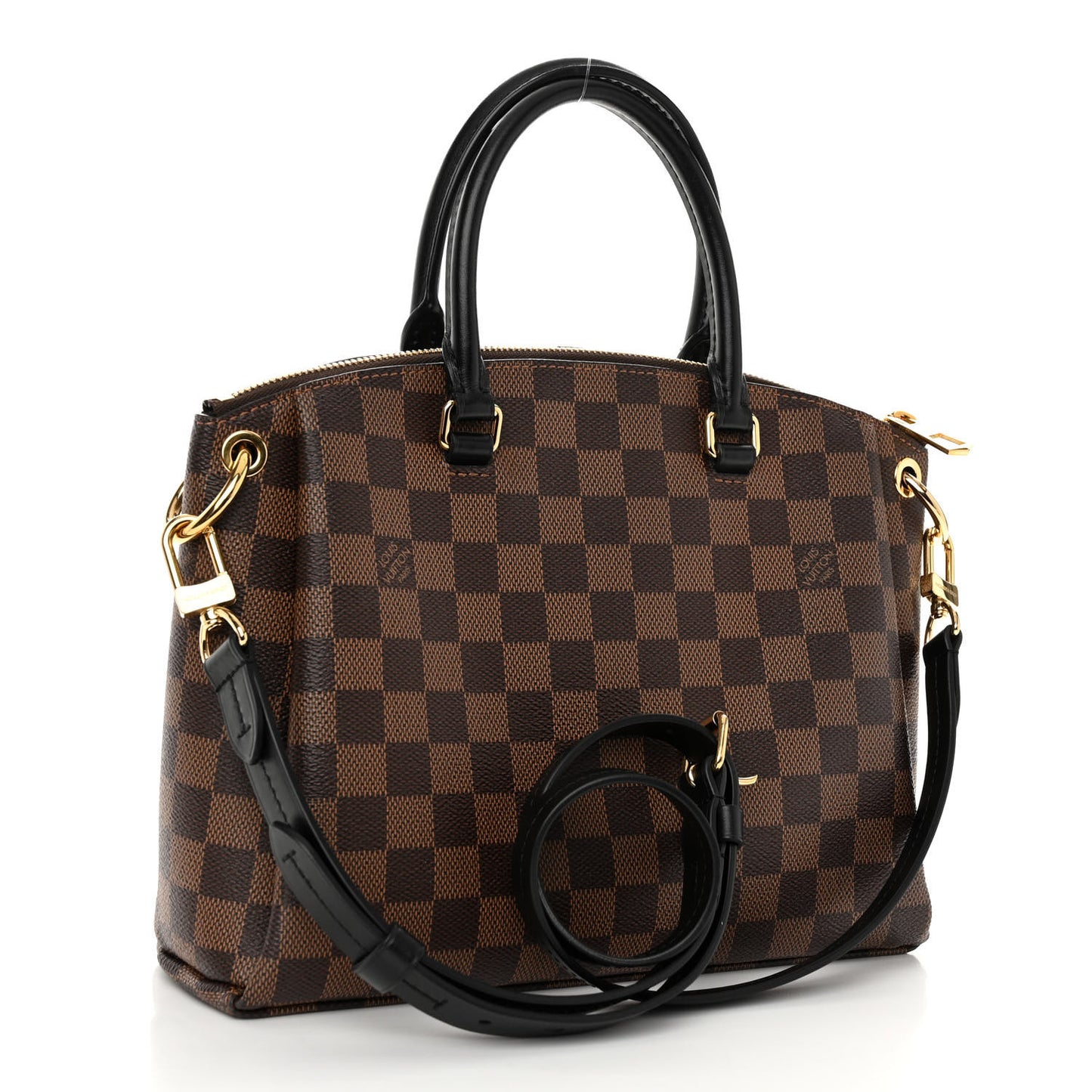 Damier Ebene Odeon Tote PM Black