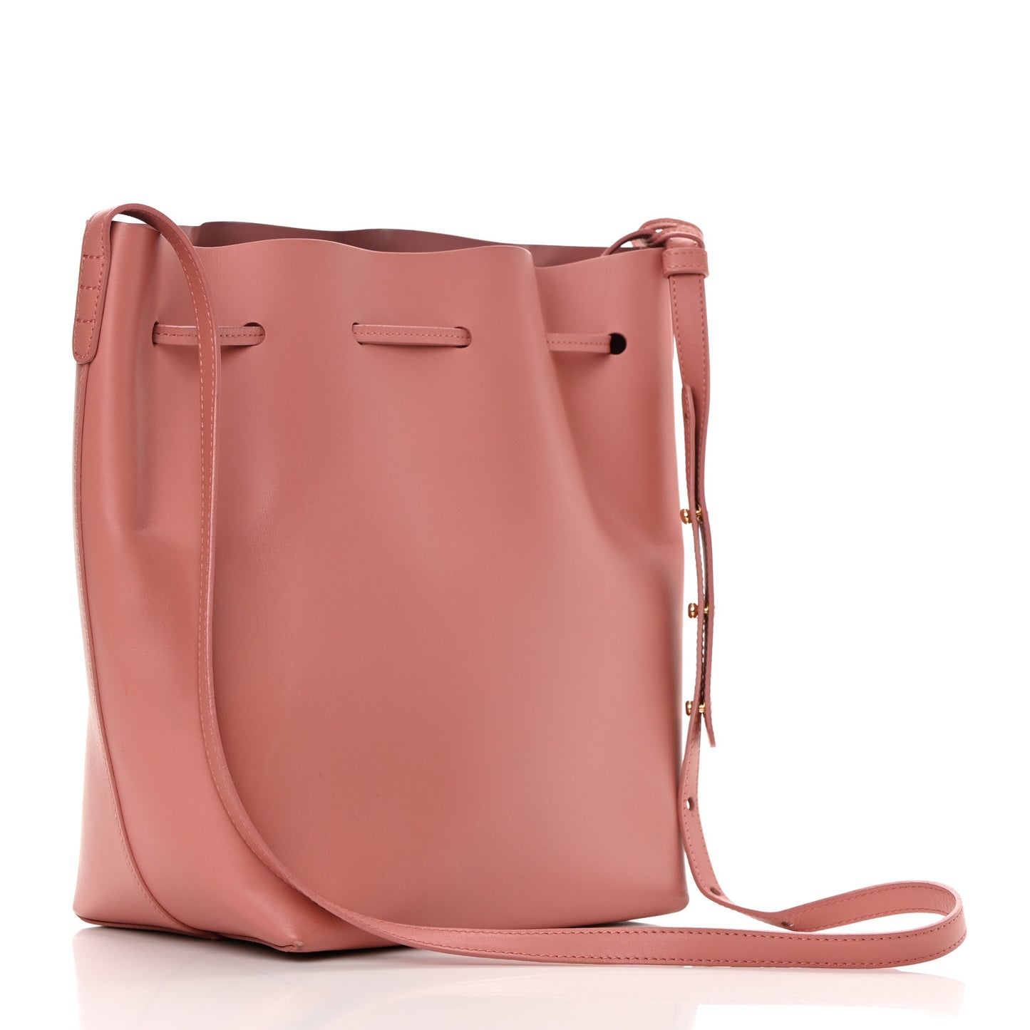 Calfskin Bucket Bag Blush