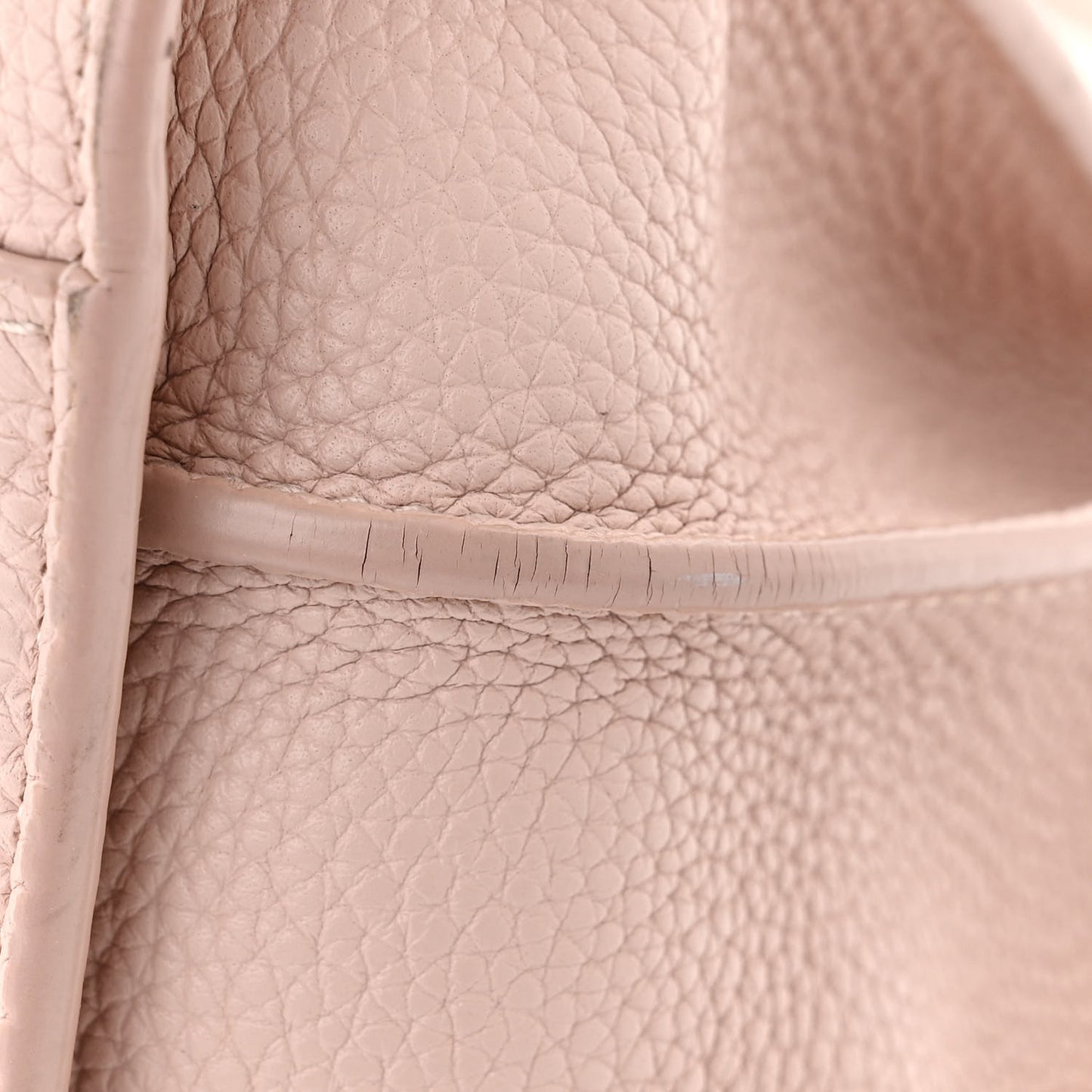 Grained Calfskin Small Sac De Jour Marble Pink