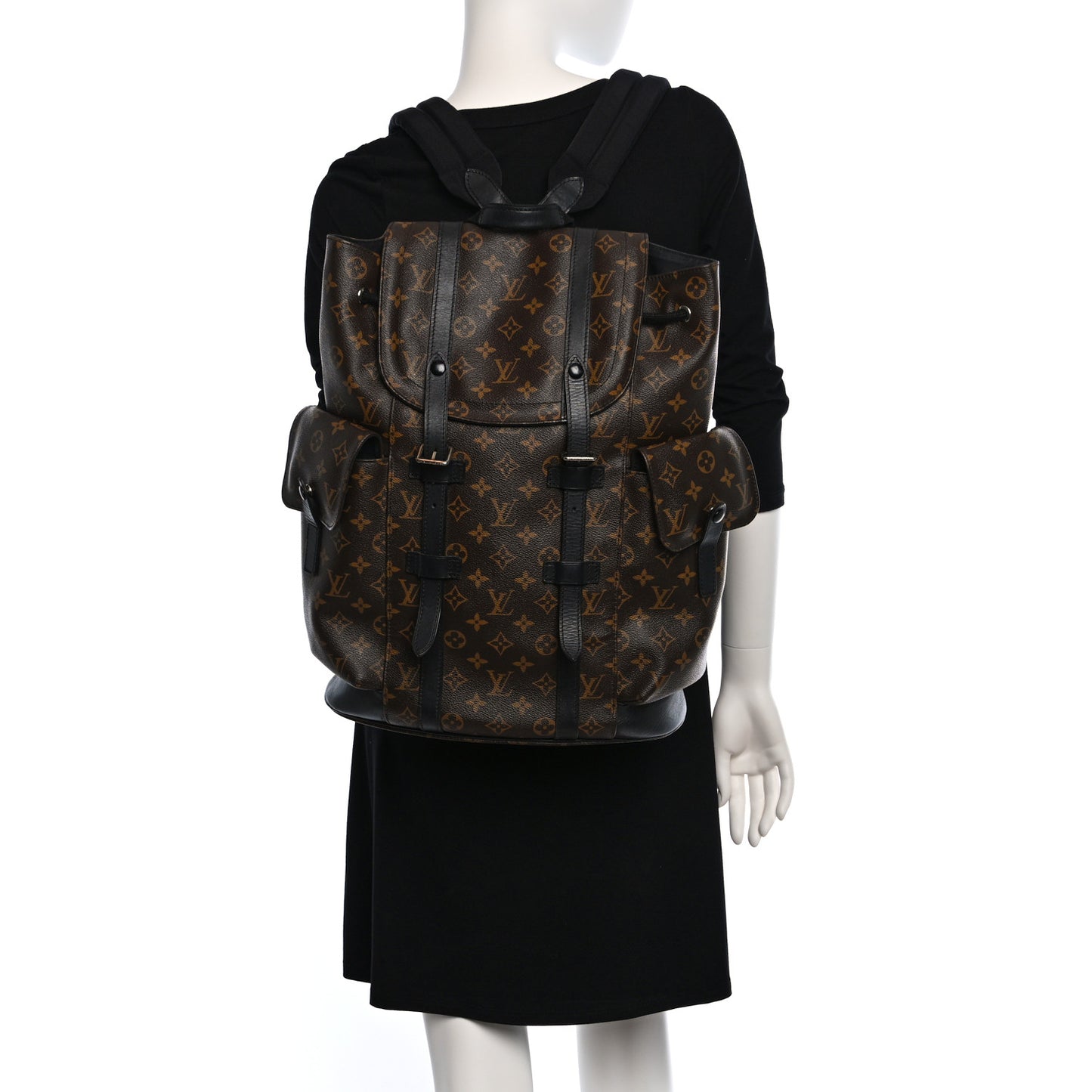 Monogram Macassar Christopher PM Backpack