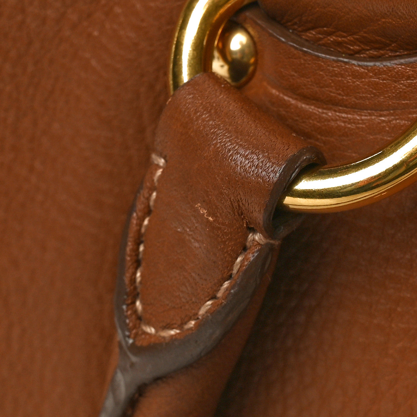 Prada Vitello Daino Tote Cannella 10 of 11