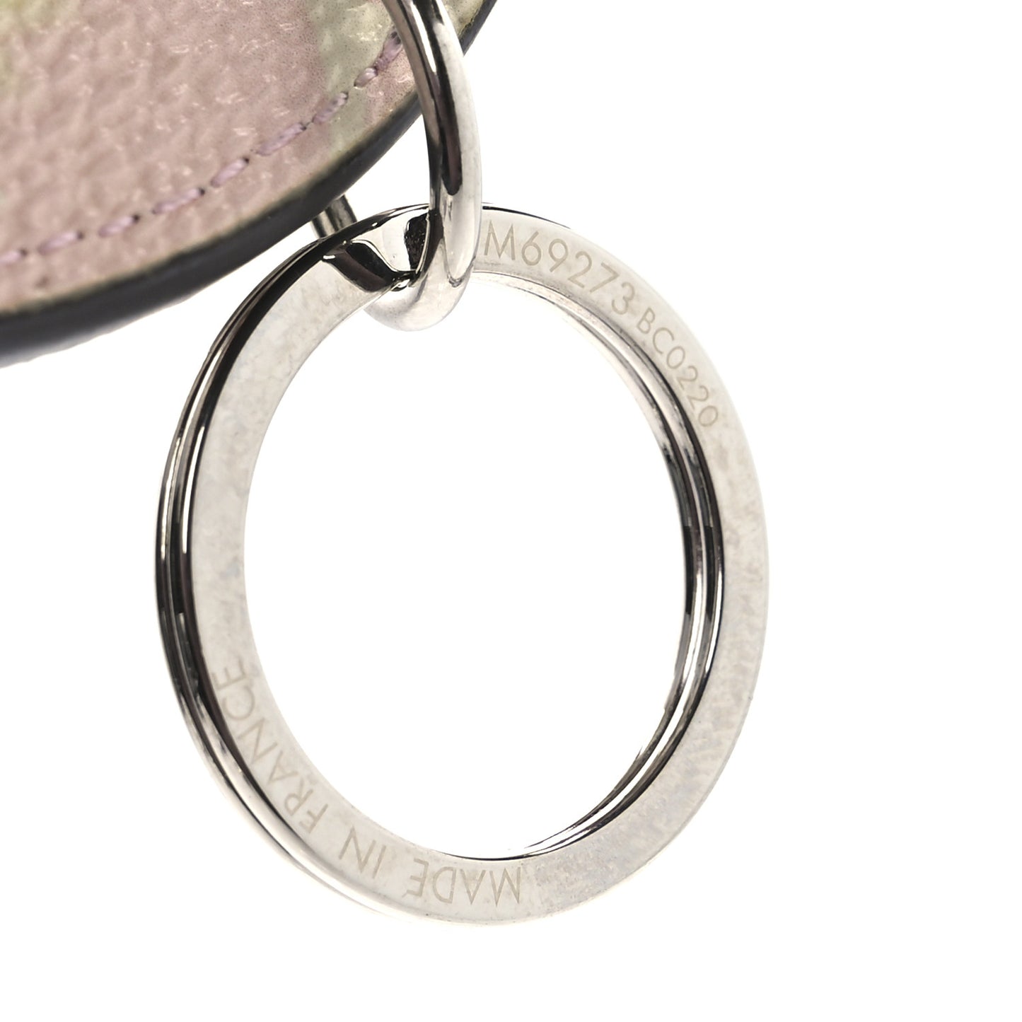 Monogram Escale Bag Charm Key Holder Pastel