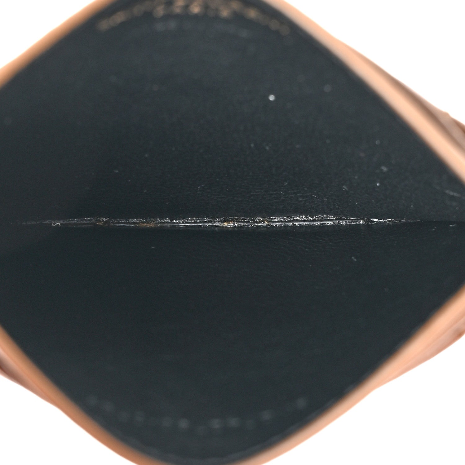 Saint Laurent Lambskin Quilted Cassandre Credit Card Case Fox 5 of 11