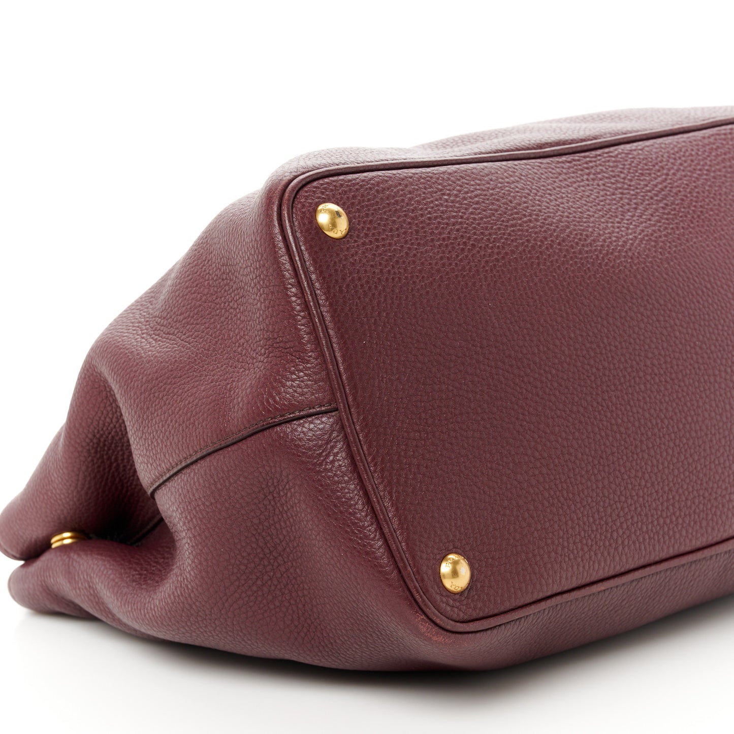 Vitello Daino Tote Granato