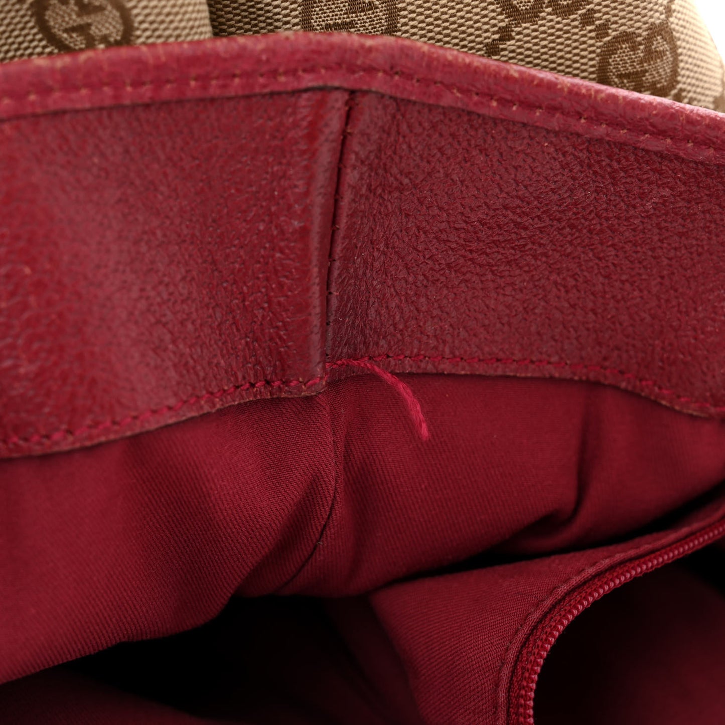 Monogram Large Eclipse Tote Red