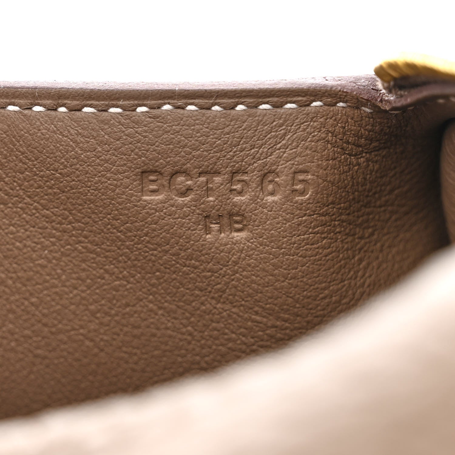 Hermes Taurillon Clemence Mini Lindy 20 Etoupe 7 of 12