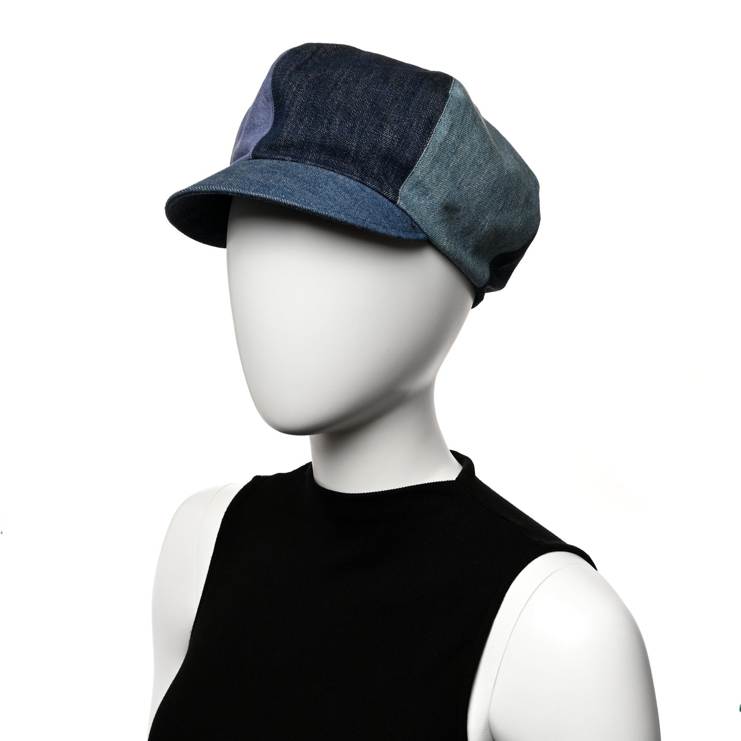 Denim Cap Hat 58 Blue