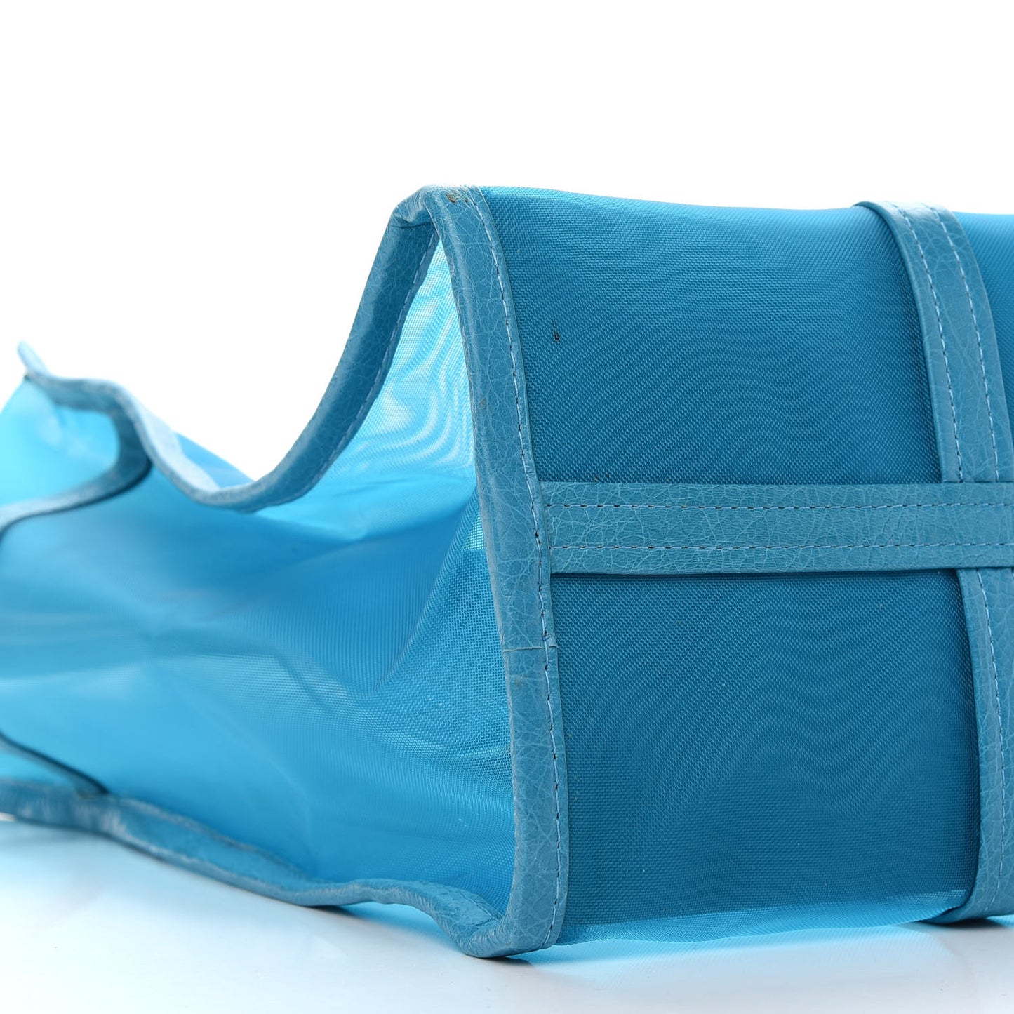Mesh Medium Bazar Shopper Tote Blue
