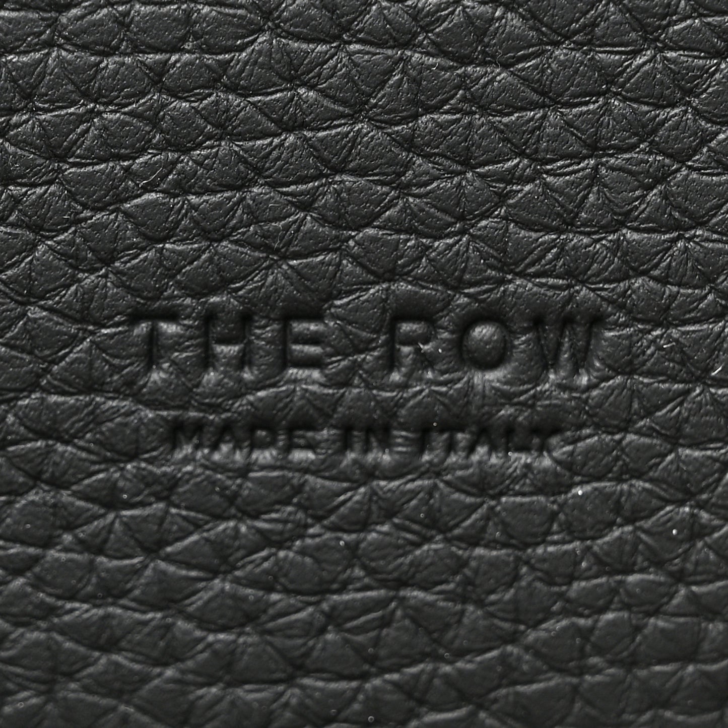 Grained Calfskin Soft Margaux 10 Bag Black