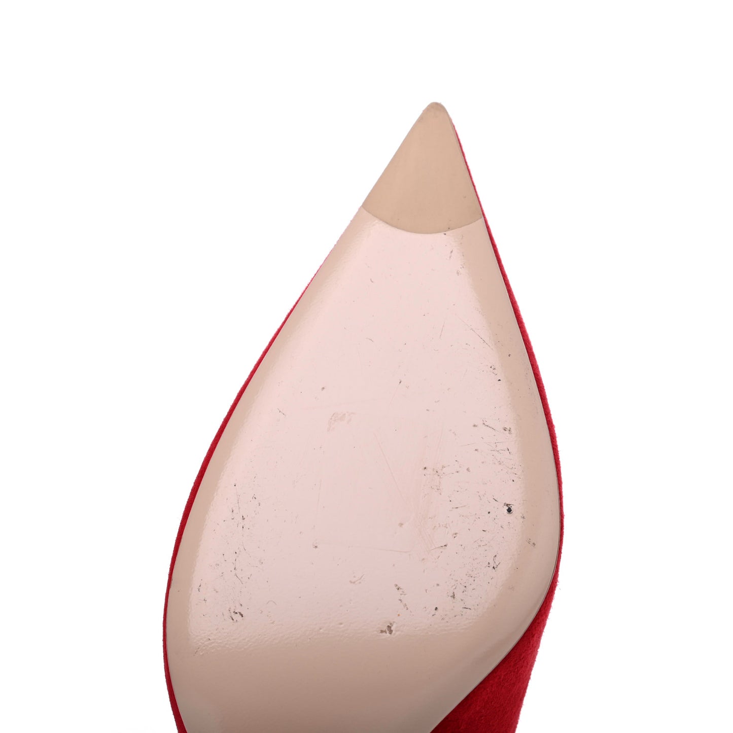 Suede Songe Pumps 40 Red