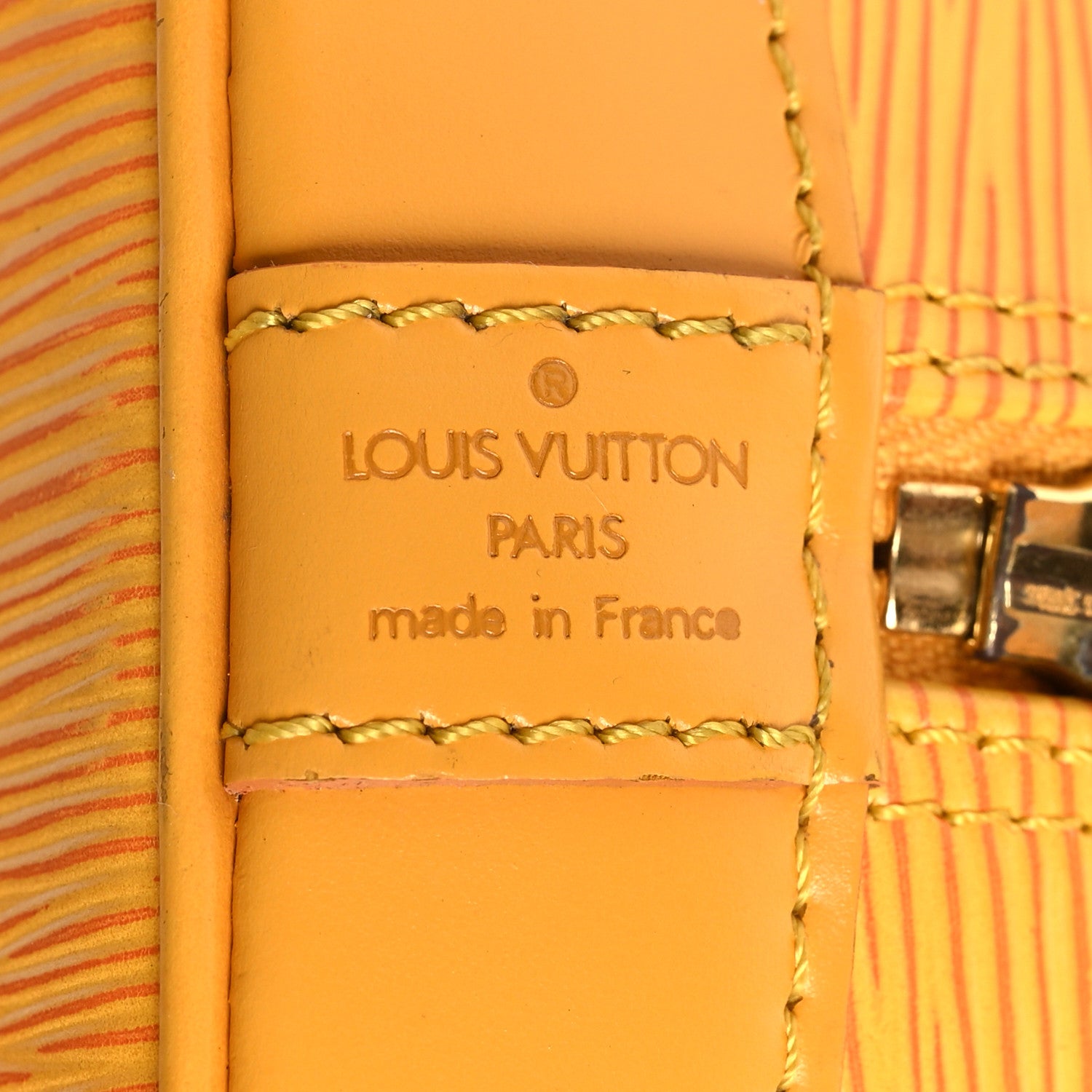 Louis Vuitton Epi Alma PM Tassil 6 of 12