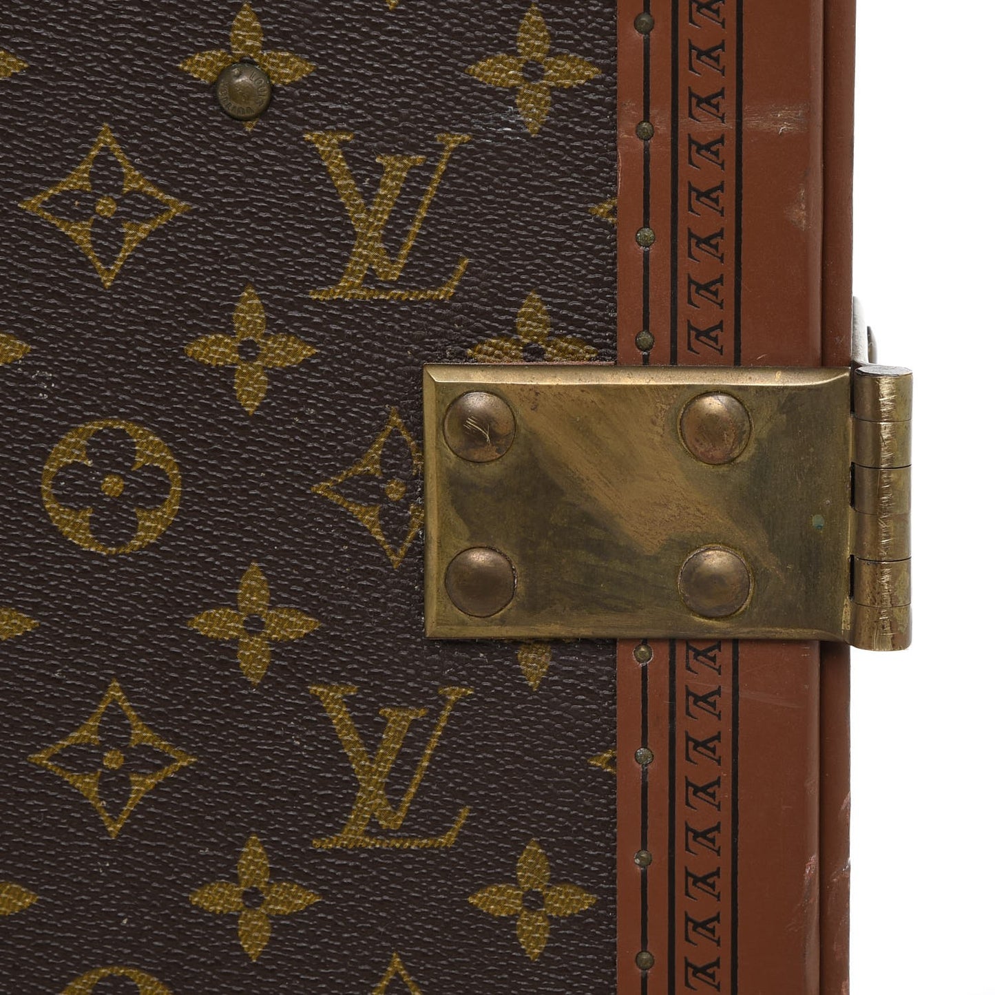 Monogram Stokowski Secretary Desk Trunk