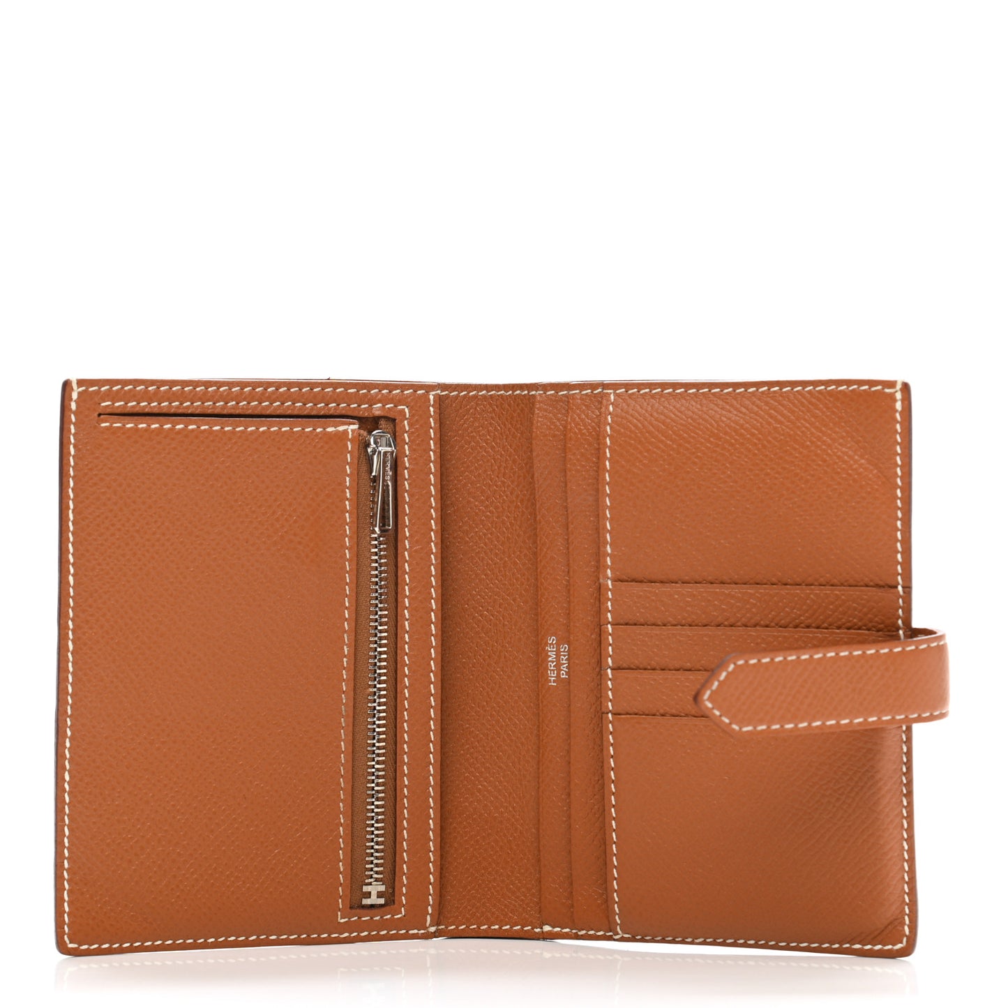 Epsom Bearn Compact Wallet Gold
