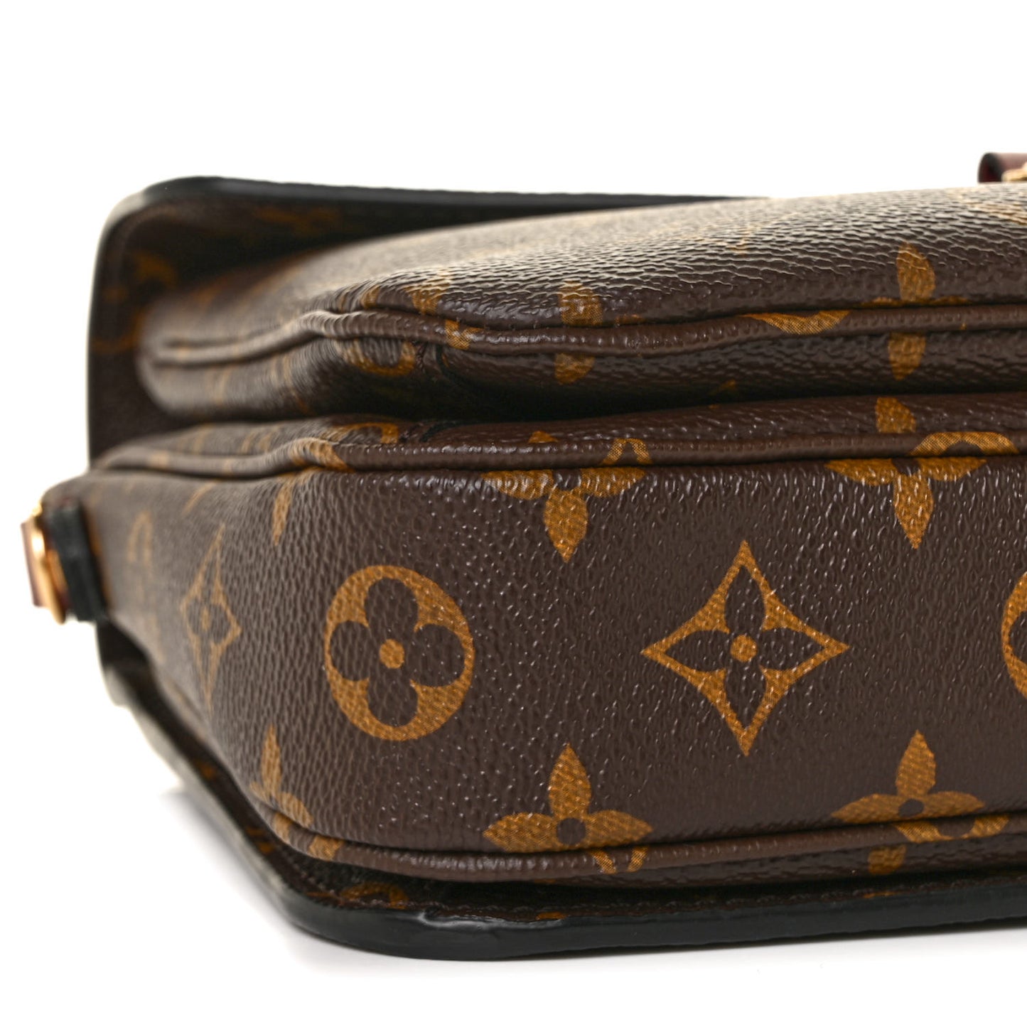 Monogram Braided Pochette Metis Safran