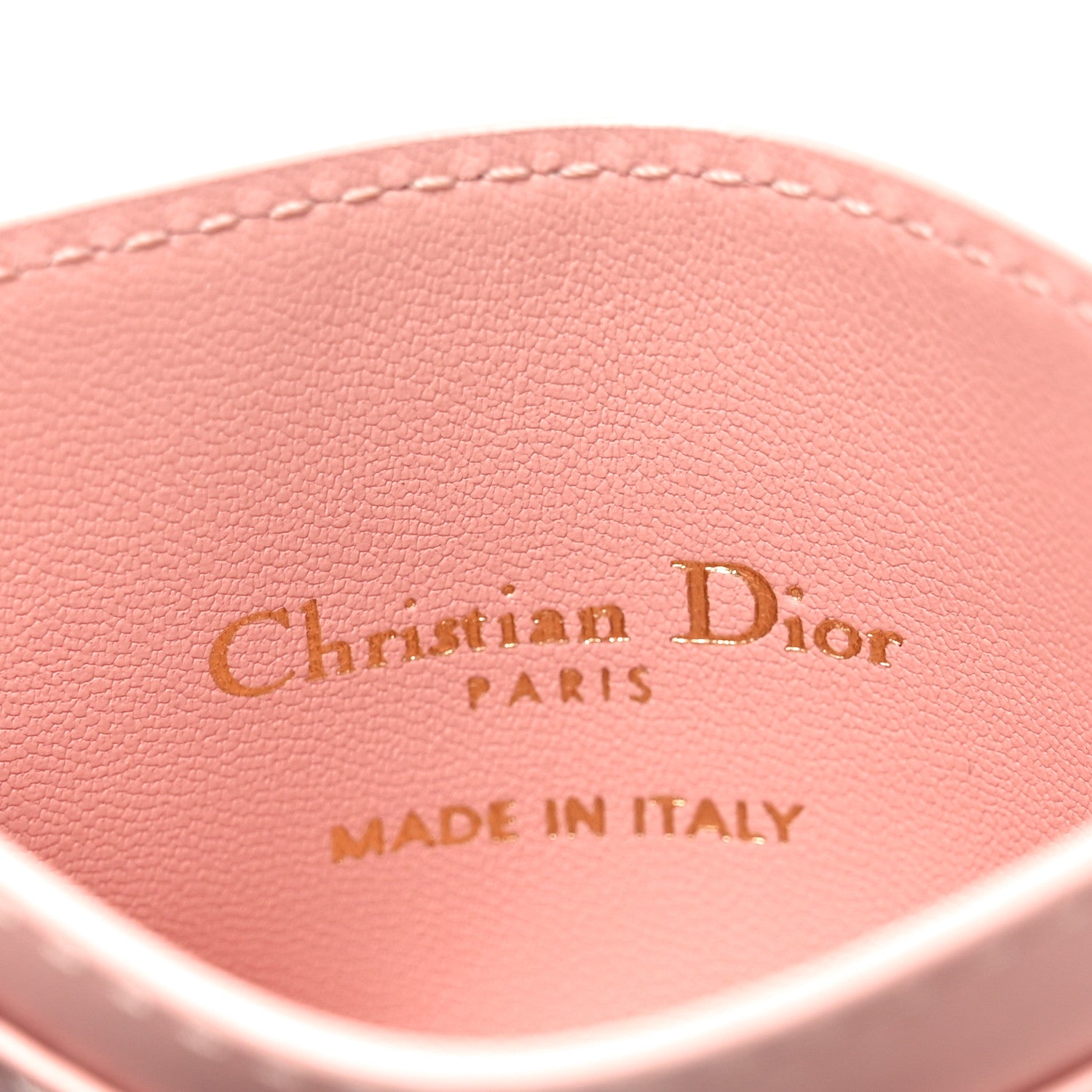 Christian Dior Toile de Jouy Reverse Jacquard 30 Montaigne Freesia Card Holder Pink 6 of 7