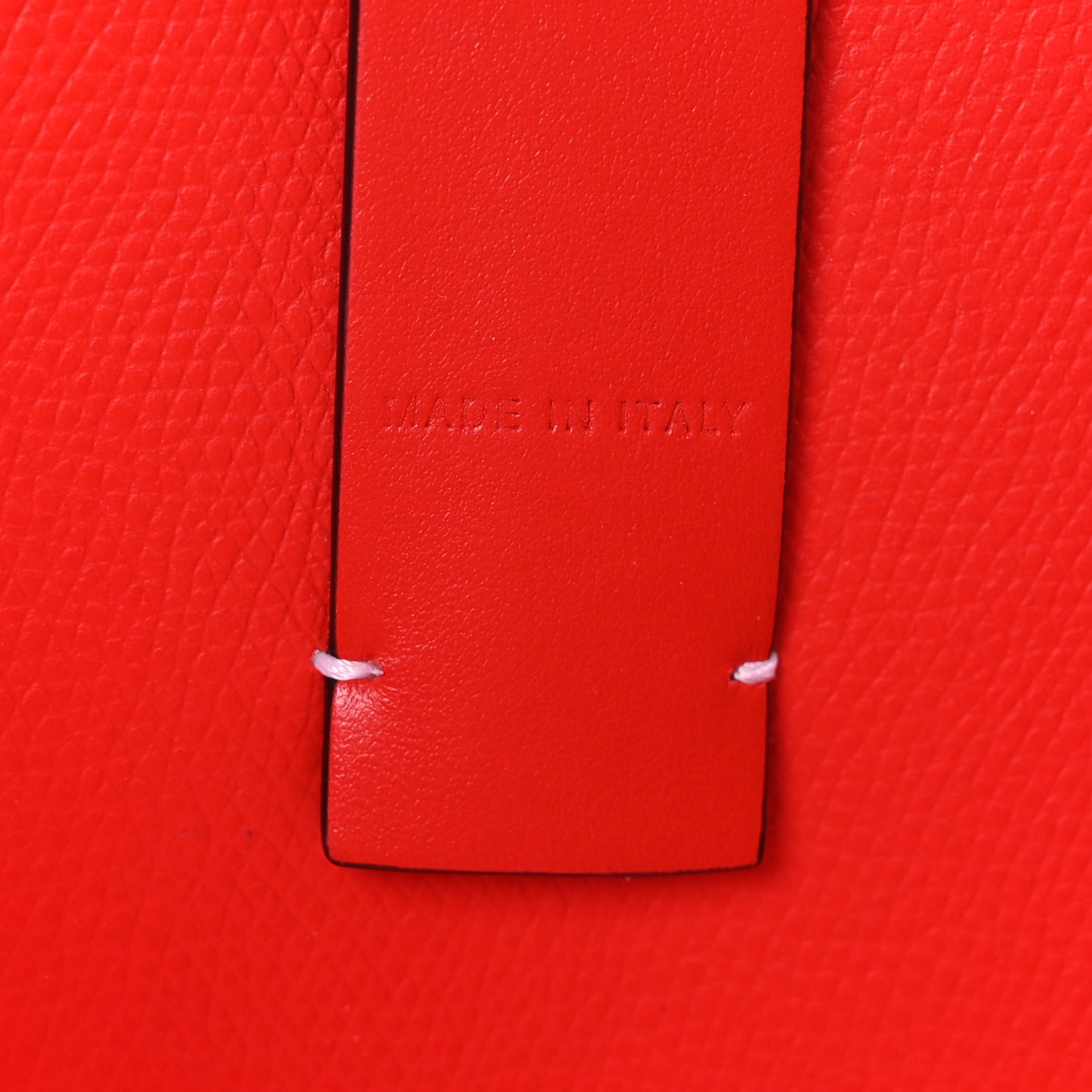 Calfskin Spikes Small East West Cabata Tote Snow