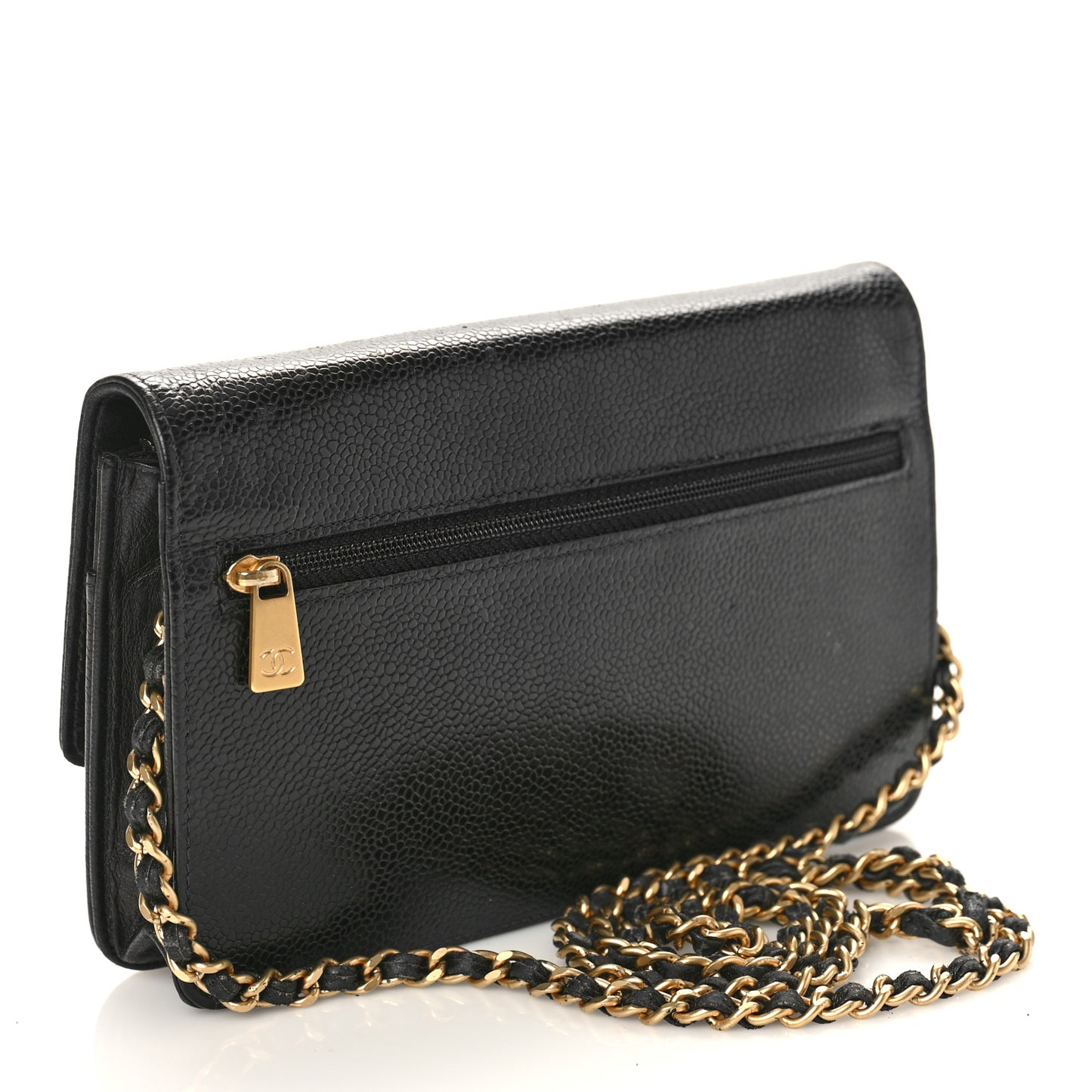 Caviar Timeless CC Wallet on Chain WOC Black