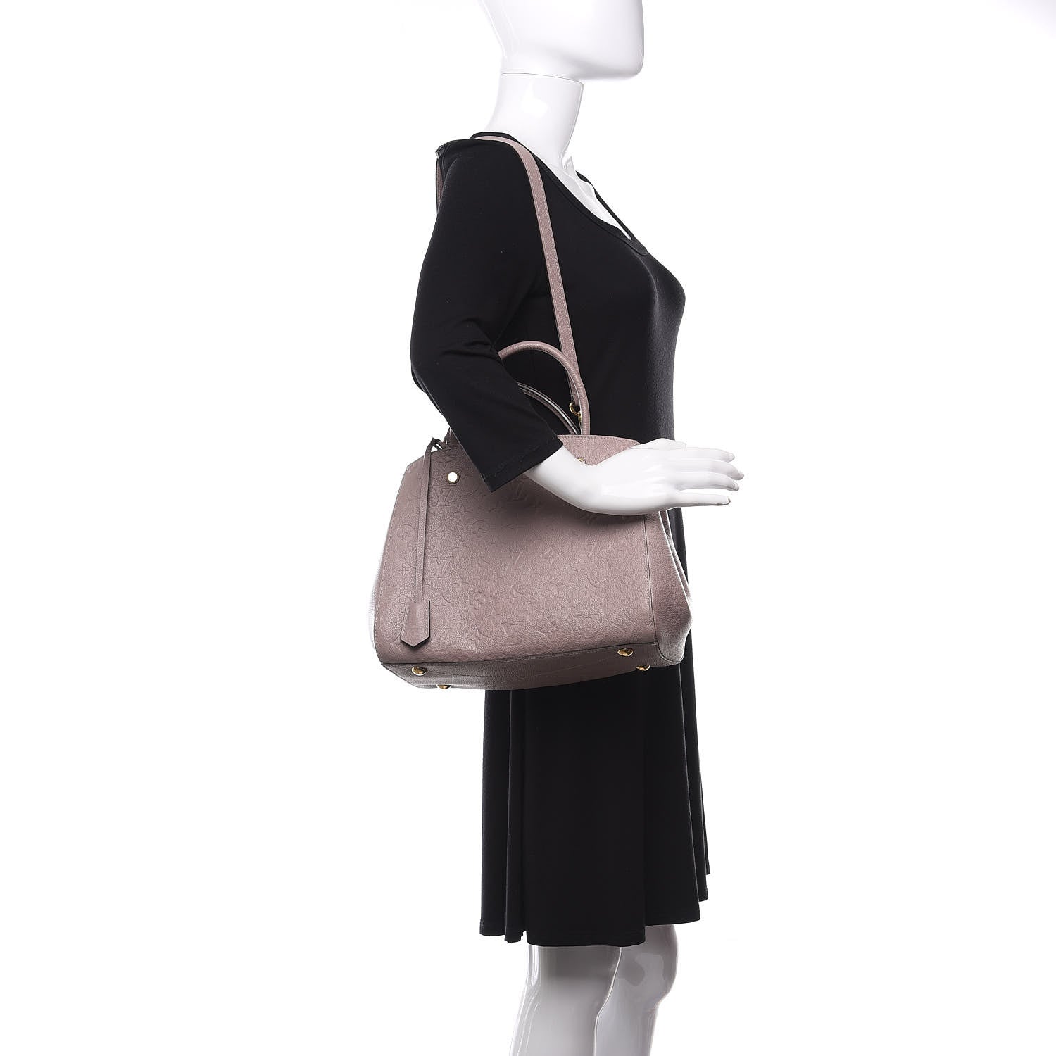 Louis Vuitton Empreinte Montaigne MM Mastic 2 of 20