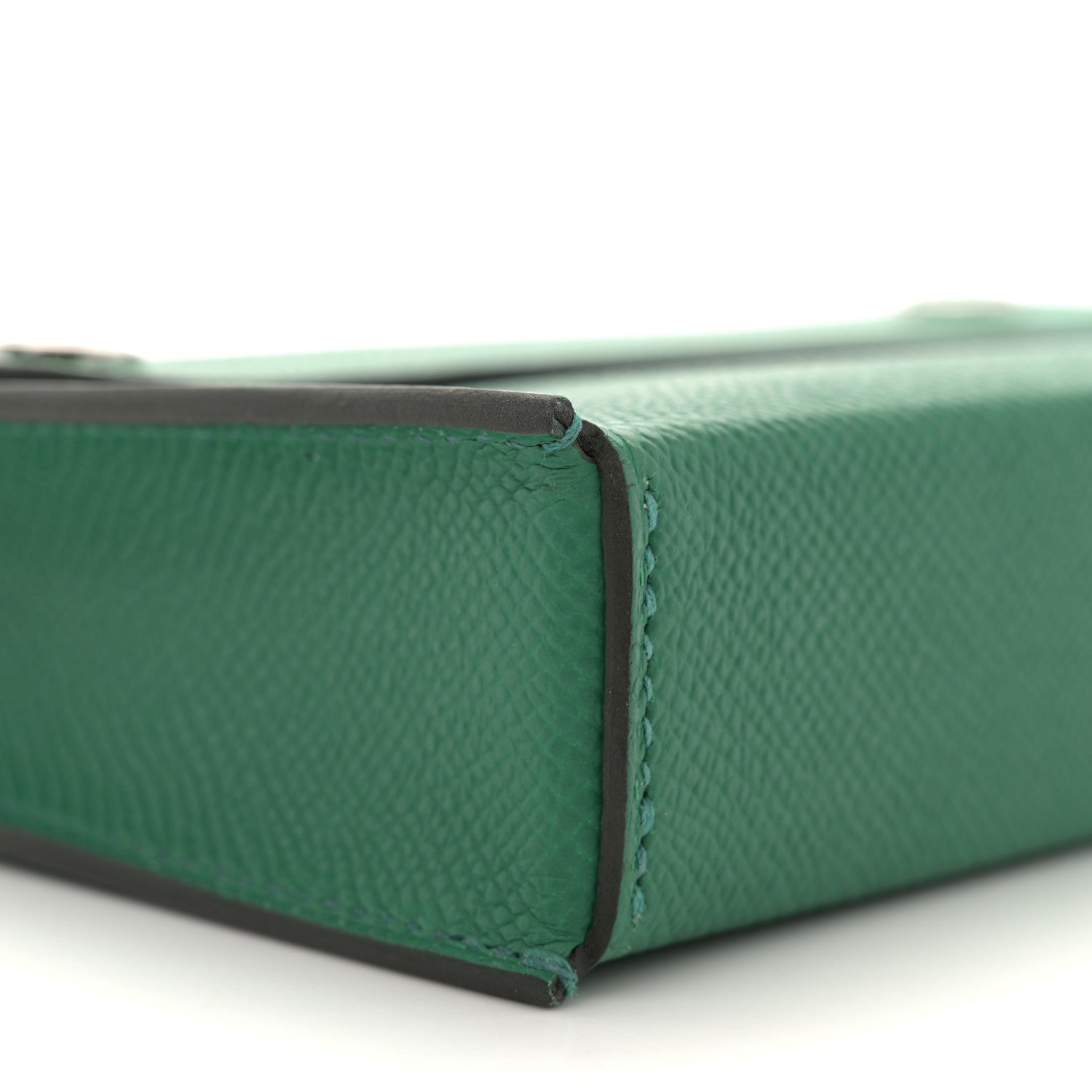 Hermes Epsom Hermesnap Wallet Vert Vertigo 9 of 11