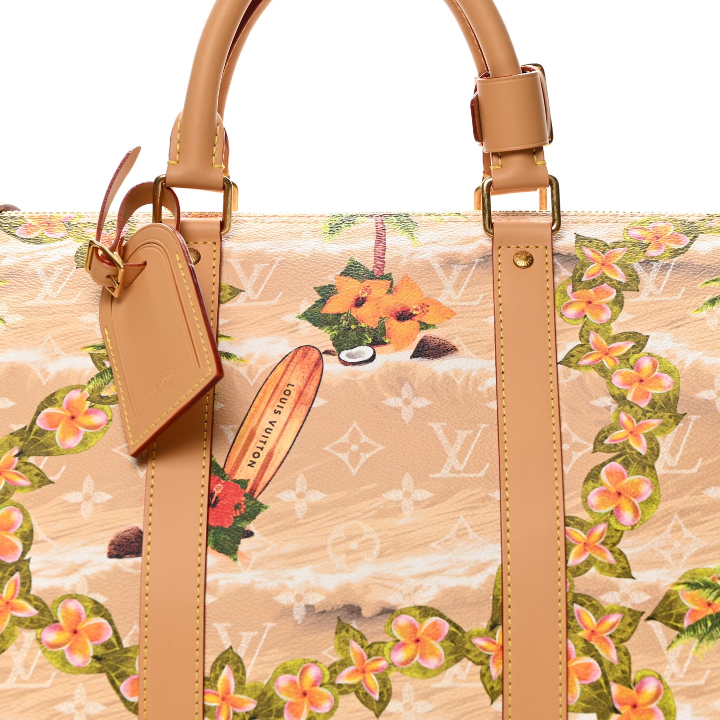 Monogram Surfin' Keepall Bandouliere 50 Sand