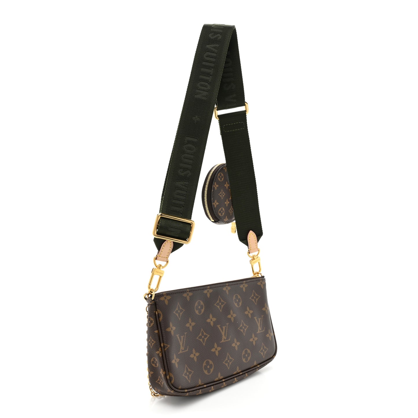 Monogram Multi Pochette Accessories Kaki