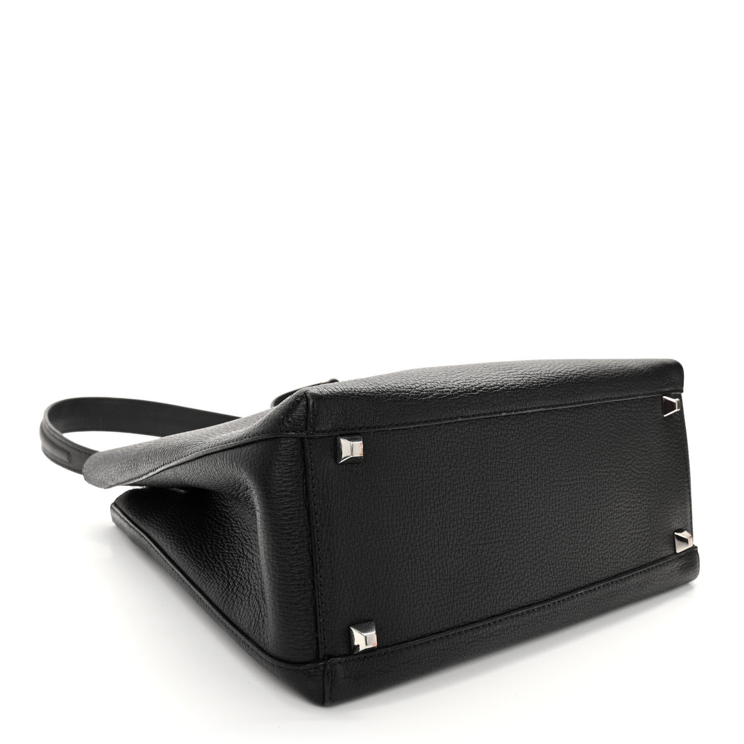 MCM Grained Calfskin Visetos Medium Sarah Hobo Black 4 of 10