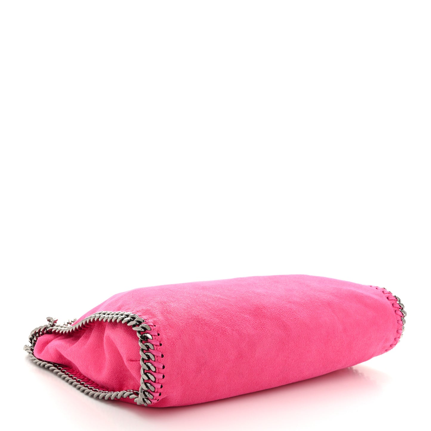 Shaggy Deer Small Falabella Tote Hot Pink