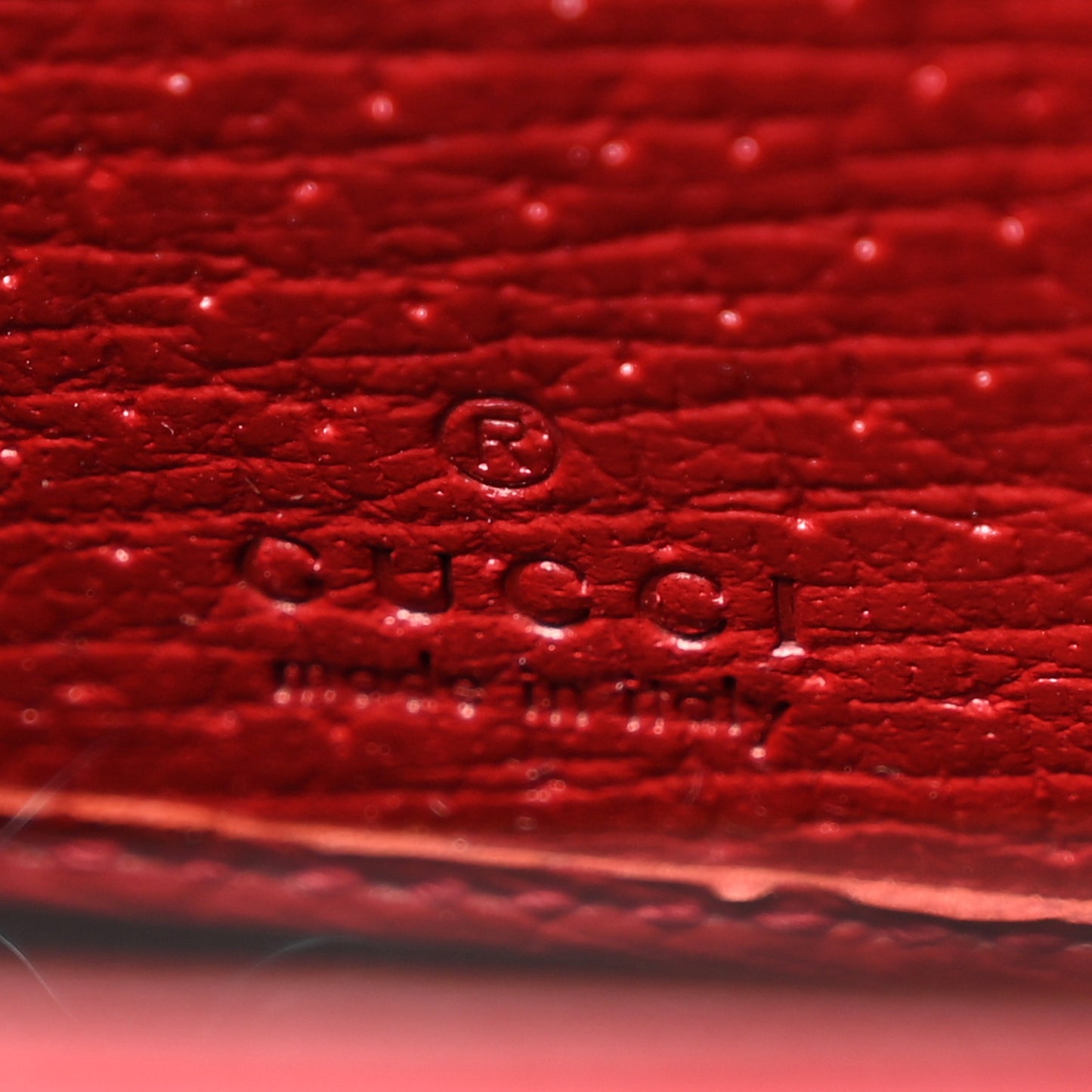 GG Supreme Monogram Tian Zip Around Wallet Beige Multicolor Red