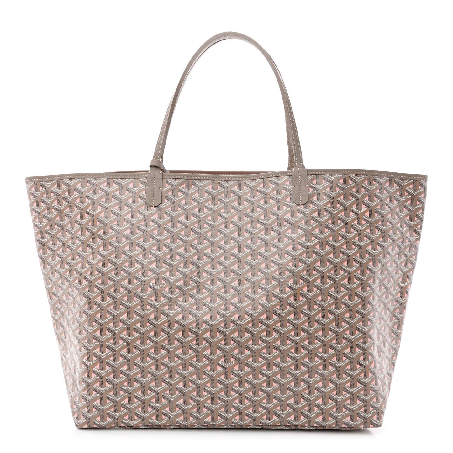 Goyardine Saint Louis Claire Voie GM Grege Powder Pink